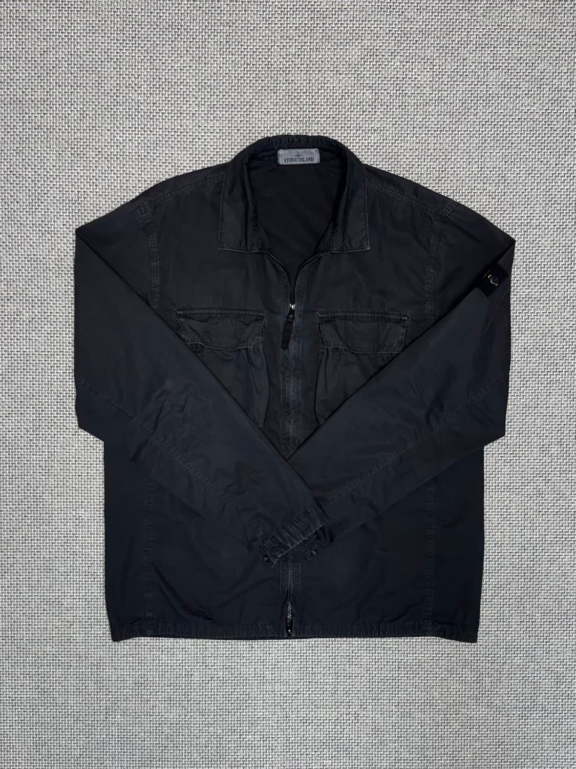 22ss 스톤아일랜드 올드이펙트 오버셔츠 상품이미지1