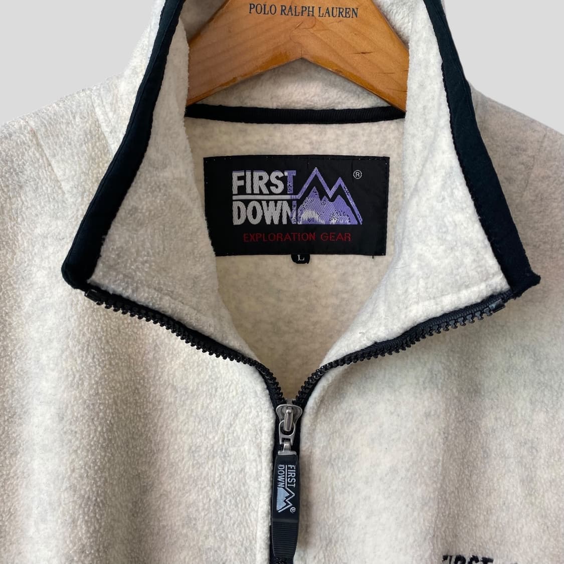 (L)FIRSTDOWN 퍼스트다운 하프집업 후리스  상품이미지3