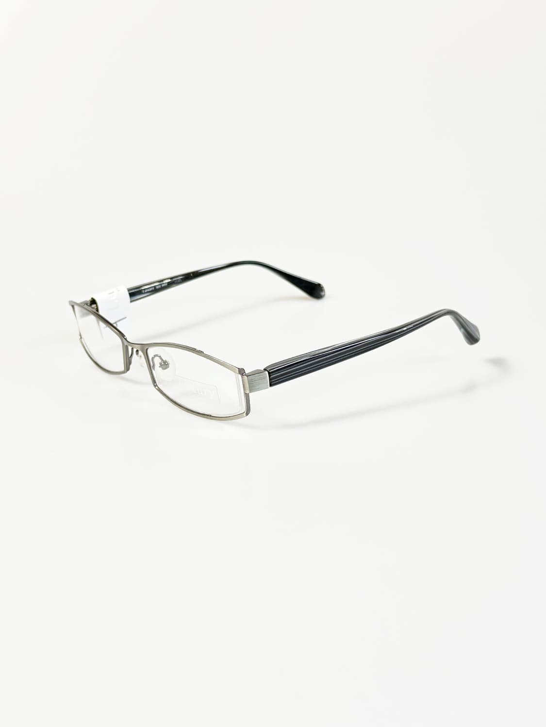 LUXURY OCCHIALI 실버 메탈 슬림 스퀘어 빈티지 안경 상품이미지3