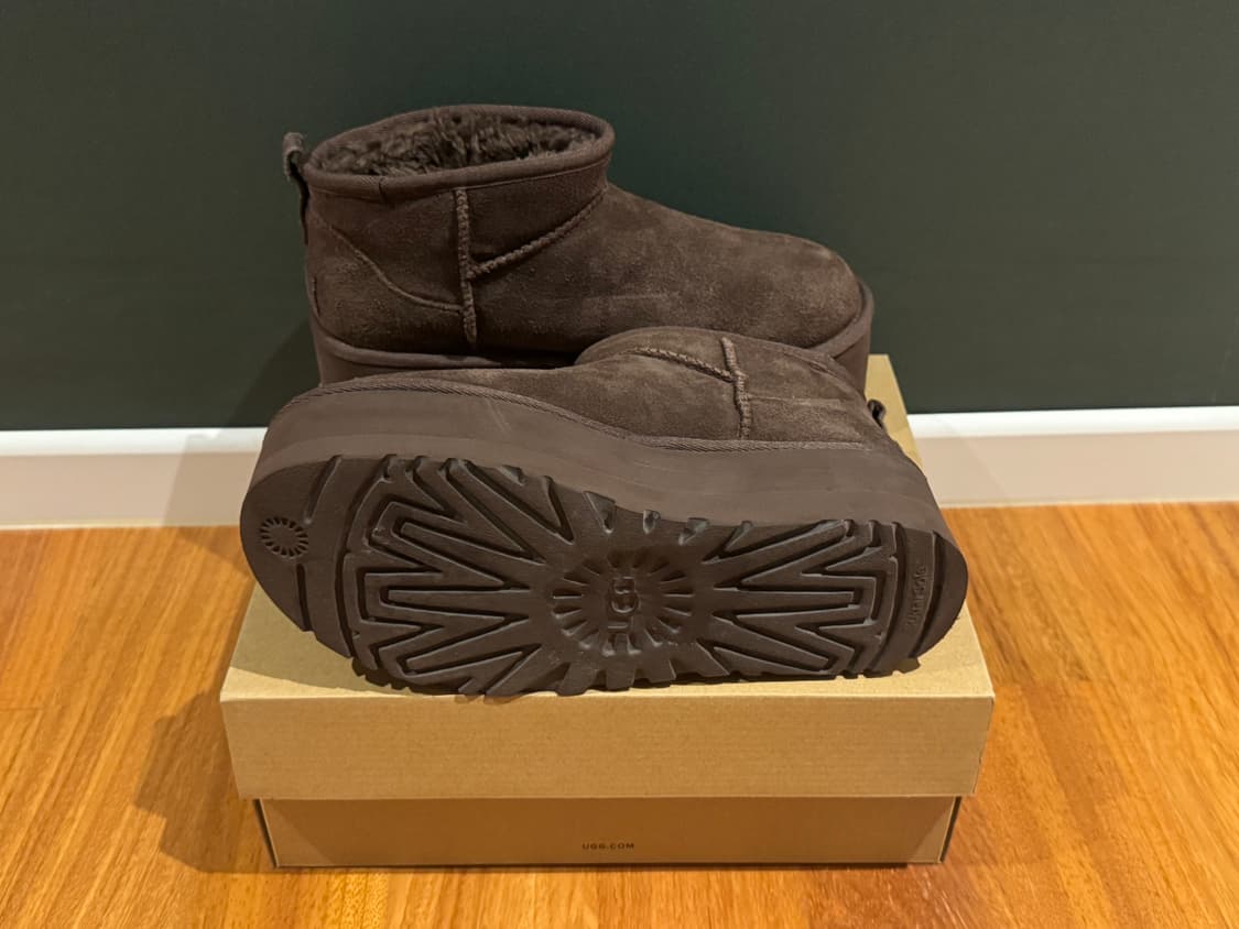 어그 클래식 울트라 미니 플랫폼 부츠 번트 시더 상품이미지2