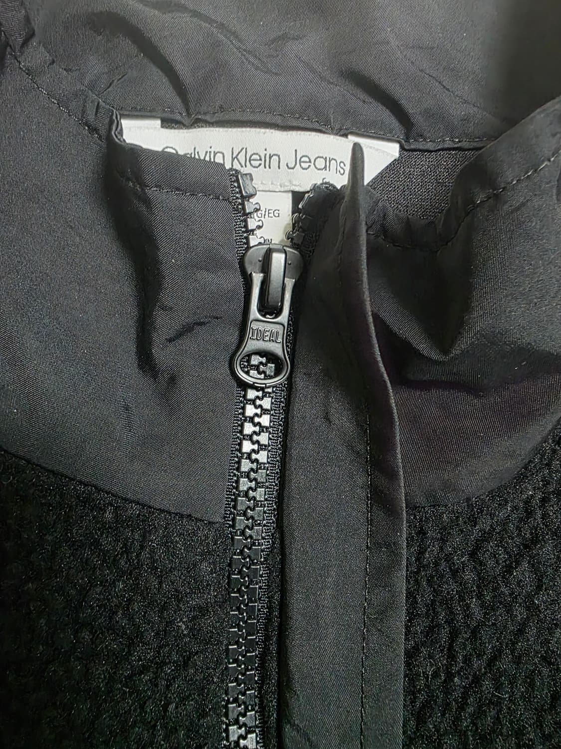 캘빈클라인 뽀글이 반집업 110사이즈 상품이미지2