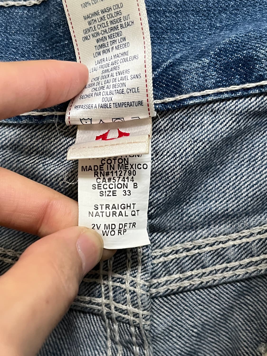 TRUE RELIGION STRAIGHT FIT DENIM 상품이미지10