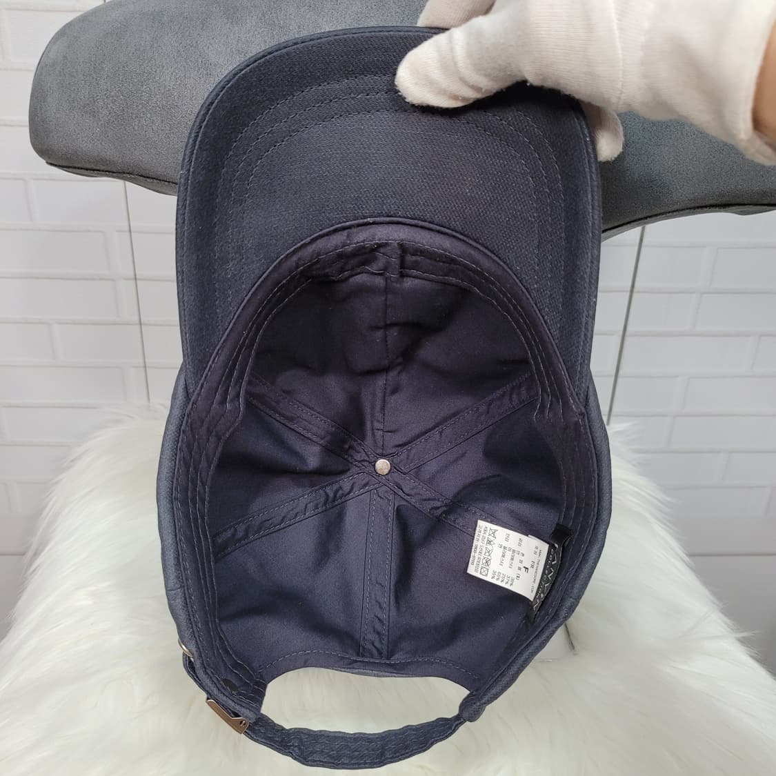 LANVIN 한섬 랑방 모자 볼캡 캡 프리 사이즈 새상품급 상품이미지8