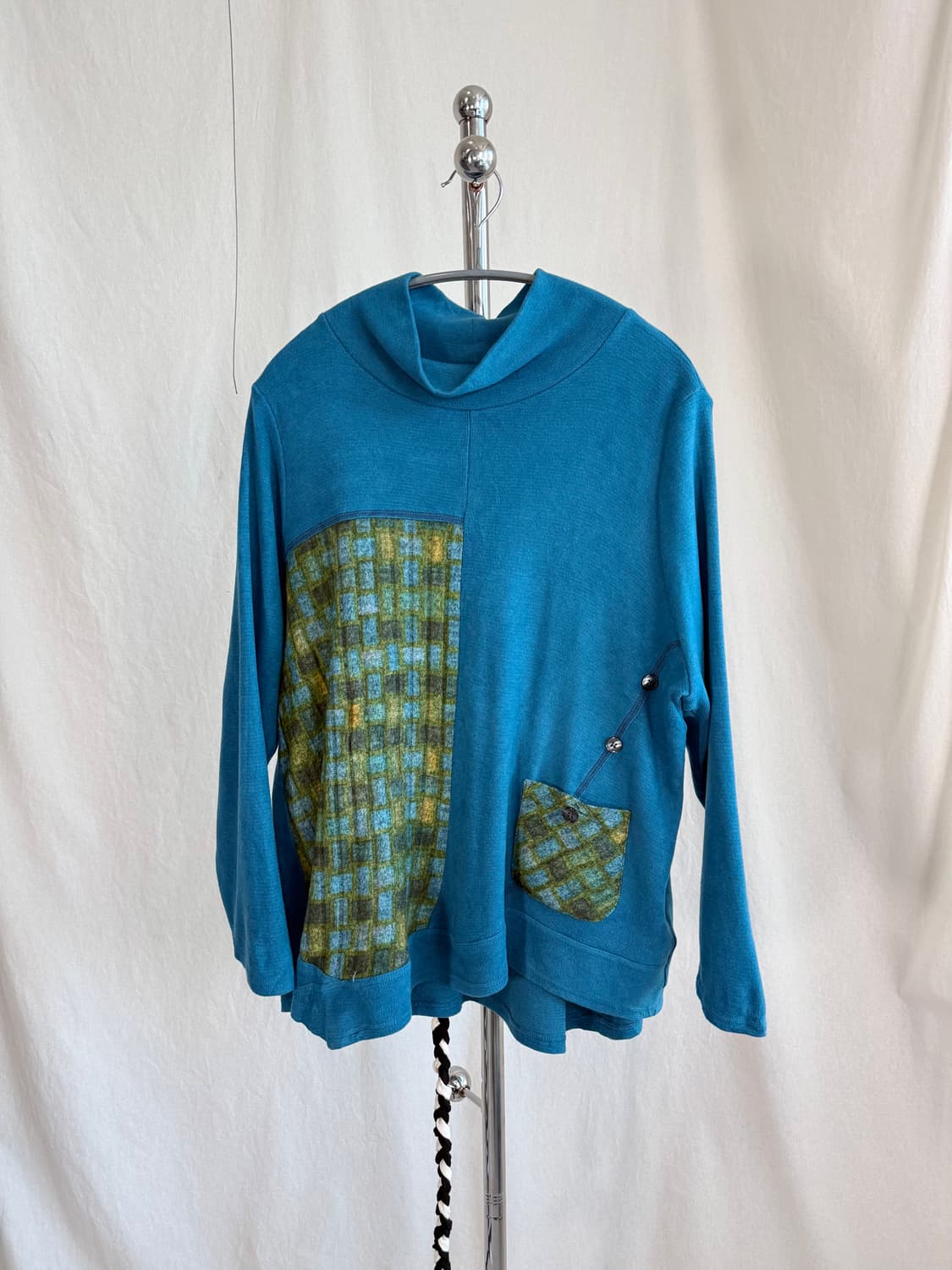 Vintage 패치워크 롱슬리브 티 상품이미지1