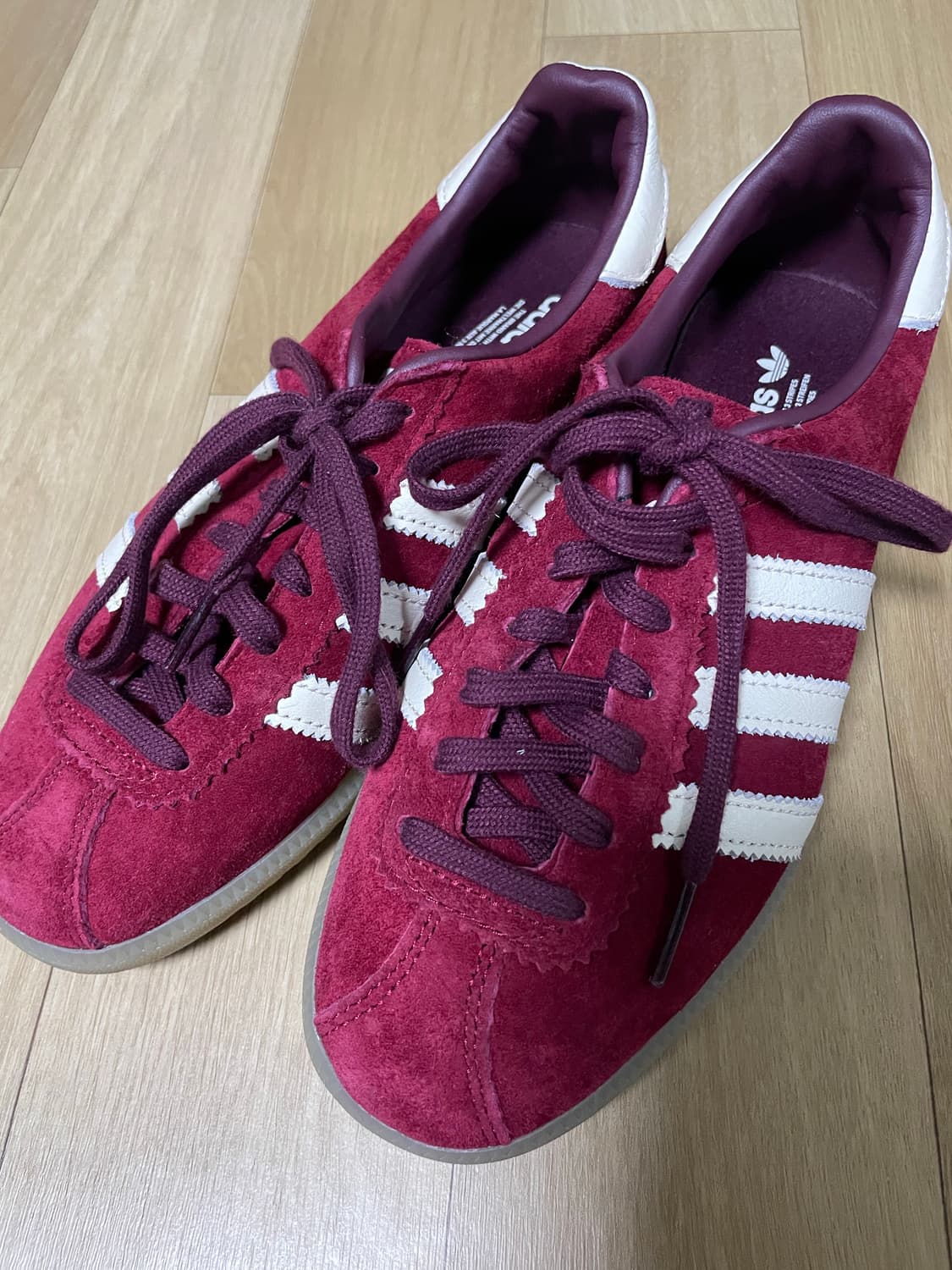 아디다스 버뮤다 칼리지 버건디 230 상품이미지3