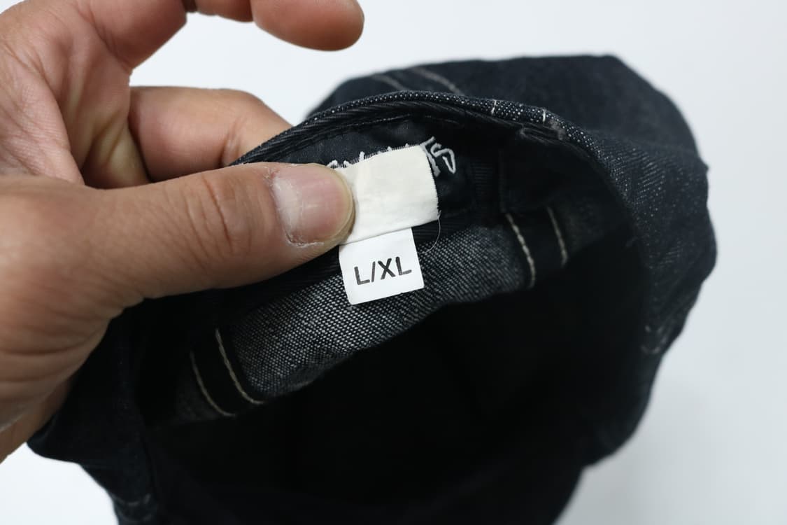 스투시 STUSSY 90s 빈티지 인디고 데님 뉴스보이 캡 (L/XL) 상품이미지8