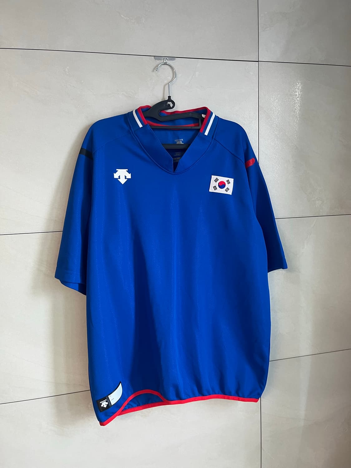 데상트 팀코리아 대한민국 국대 야구 유니폼 (L size)  상품이미지3