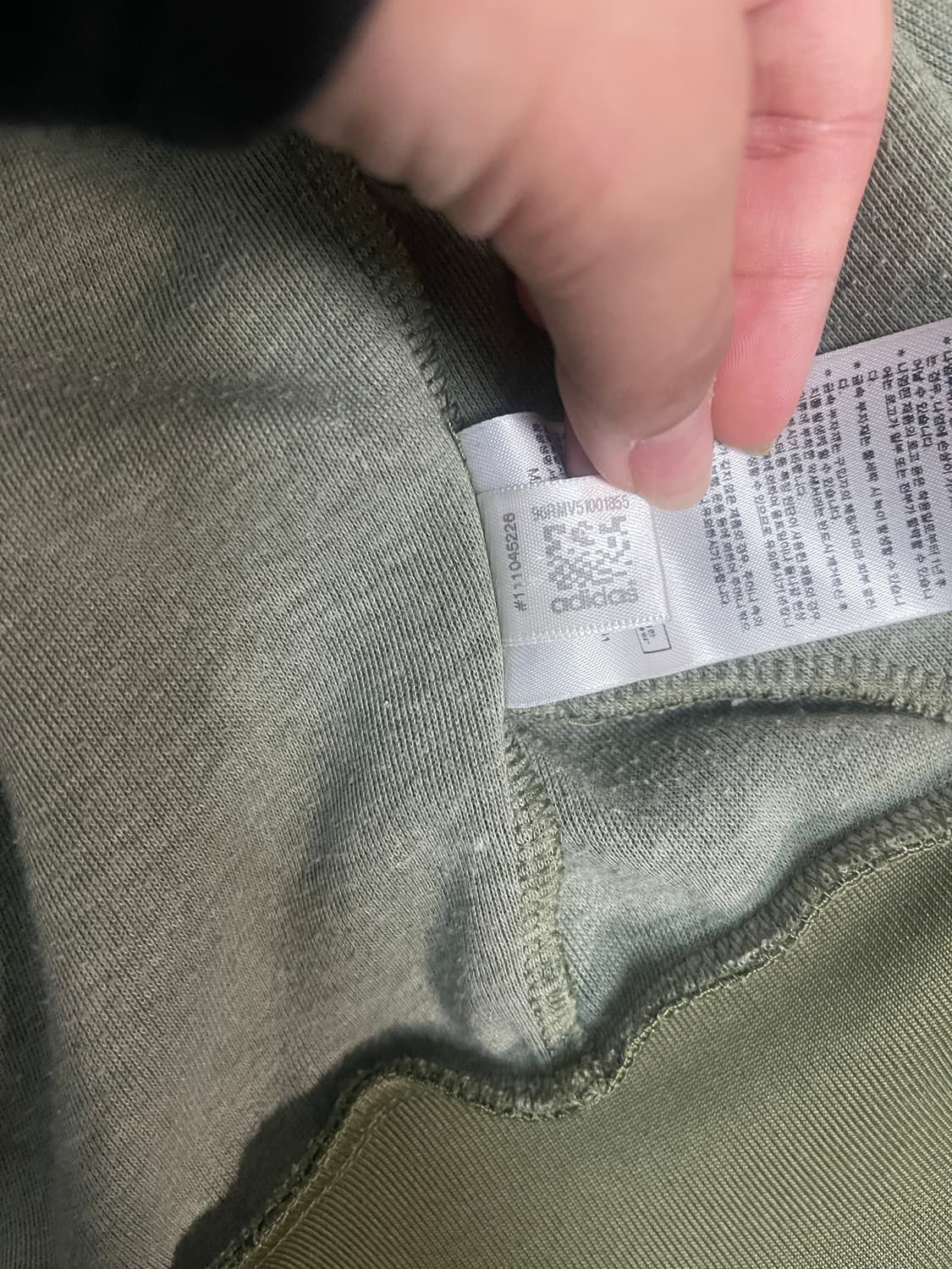 아디다스 카키 져지 상품이미지7