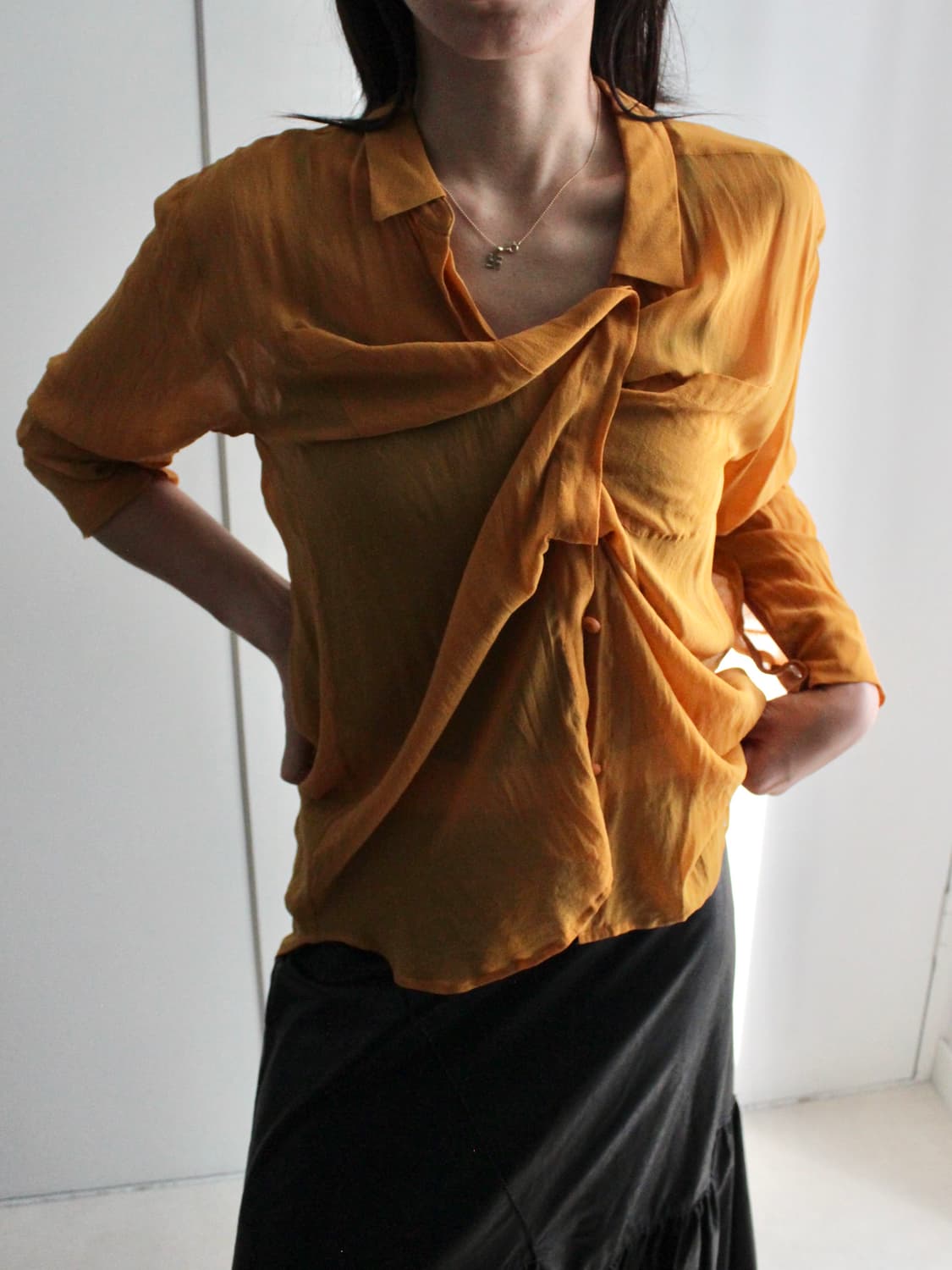 Dkny silk shirt 상품이미지2