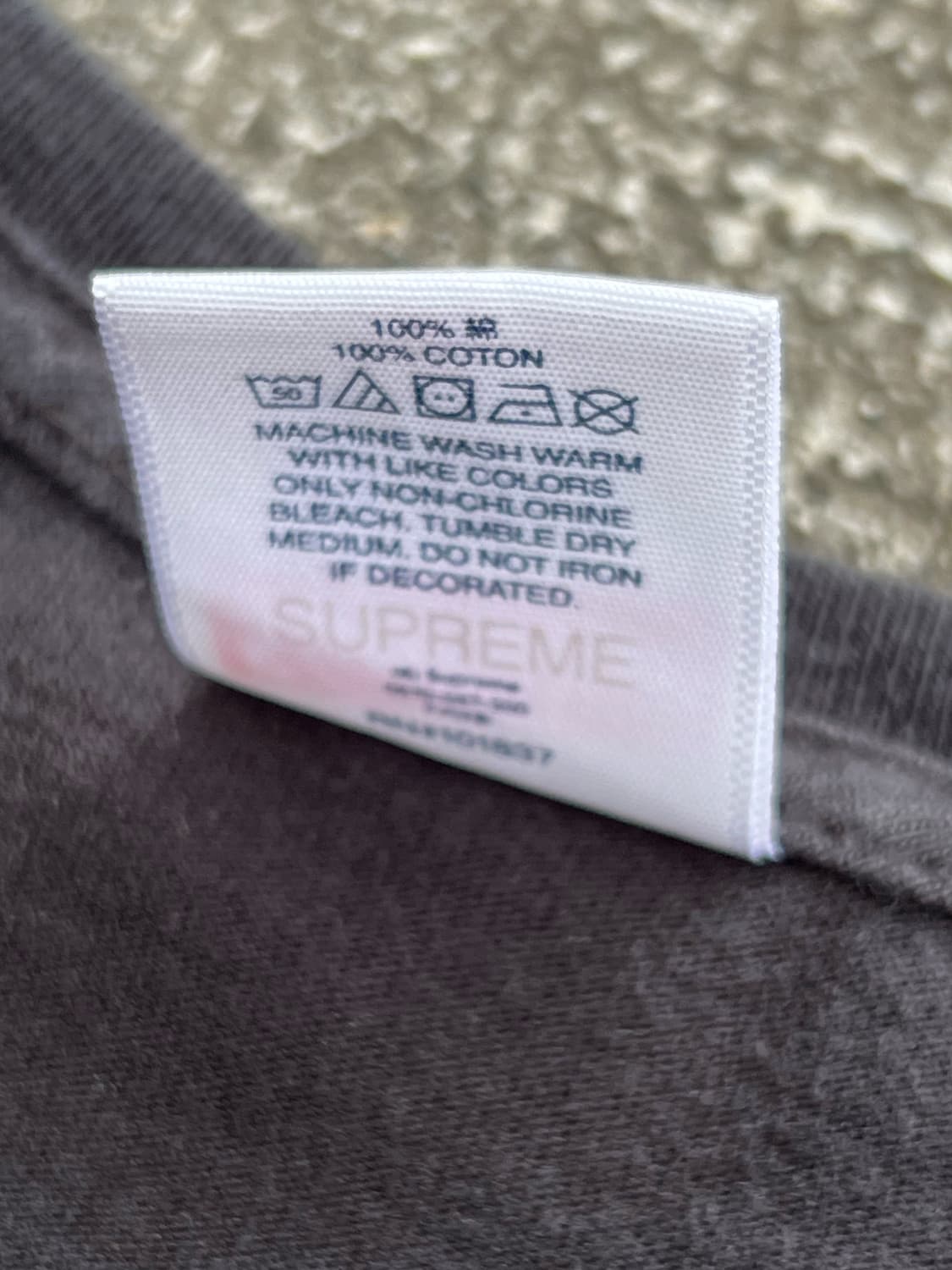 Supreme 22ss Person T Black 상품이미지5