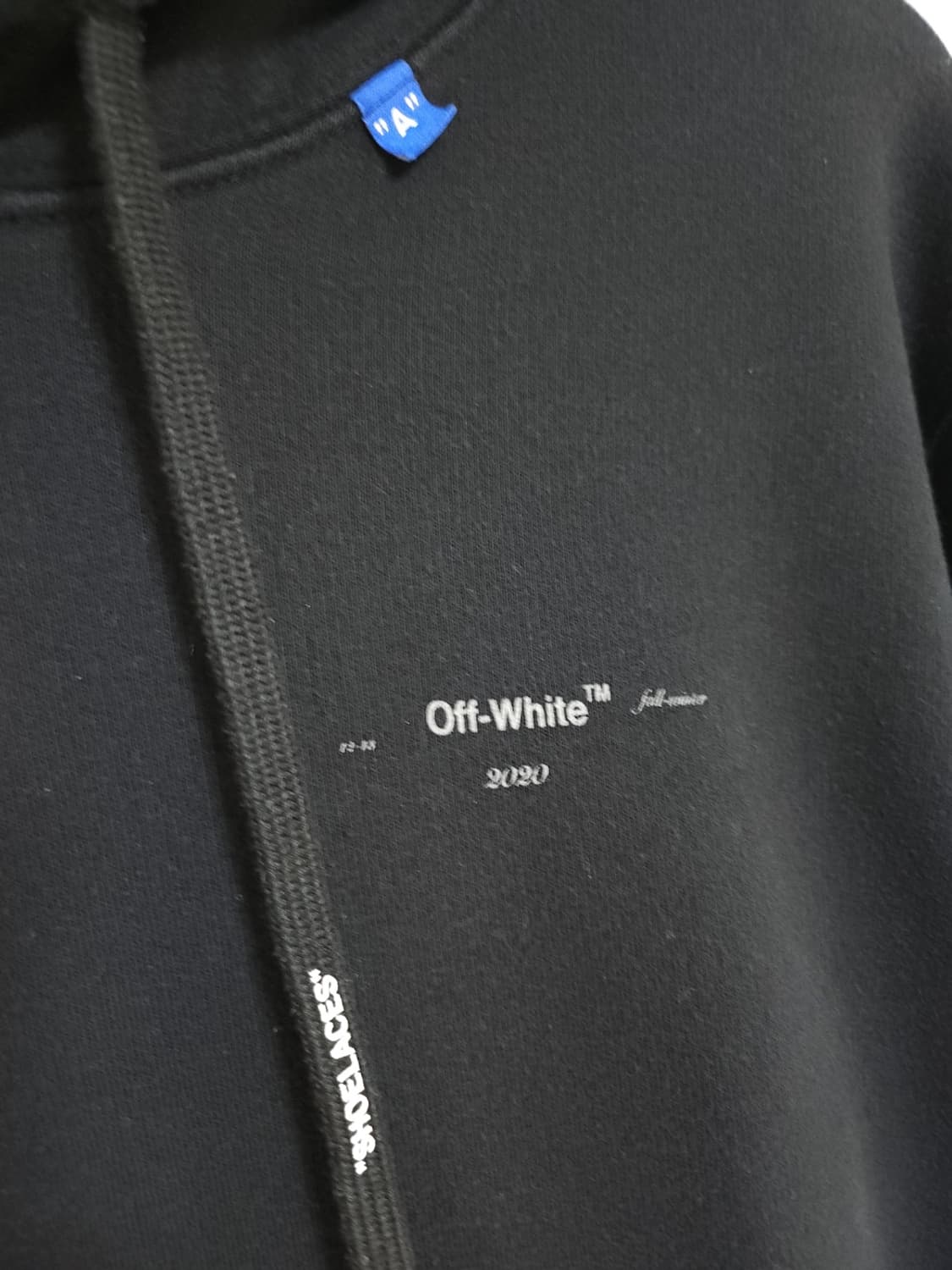 M 오프화이트 3D 애로우 후드티 OMBB034E19E30003 상품이미지3