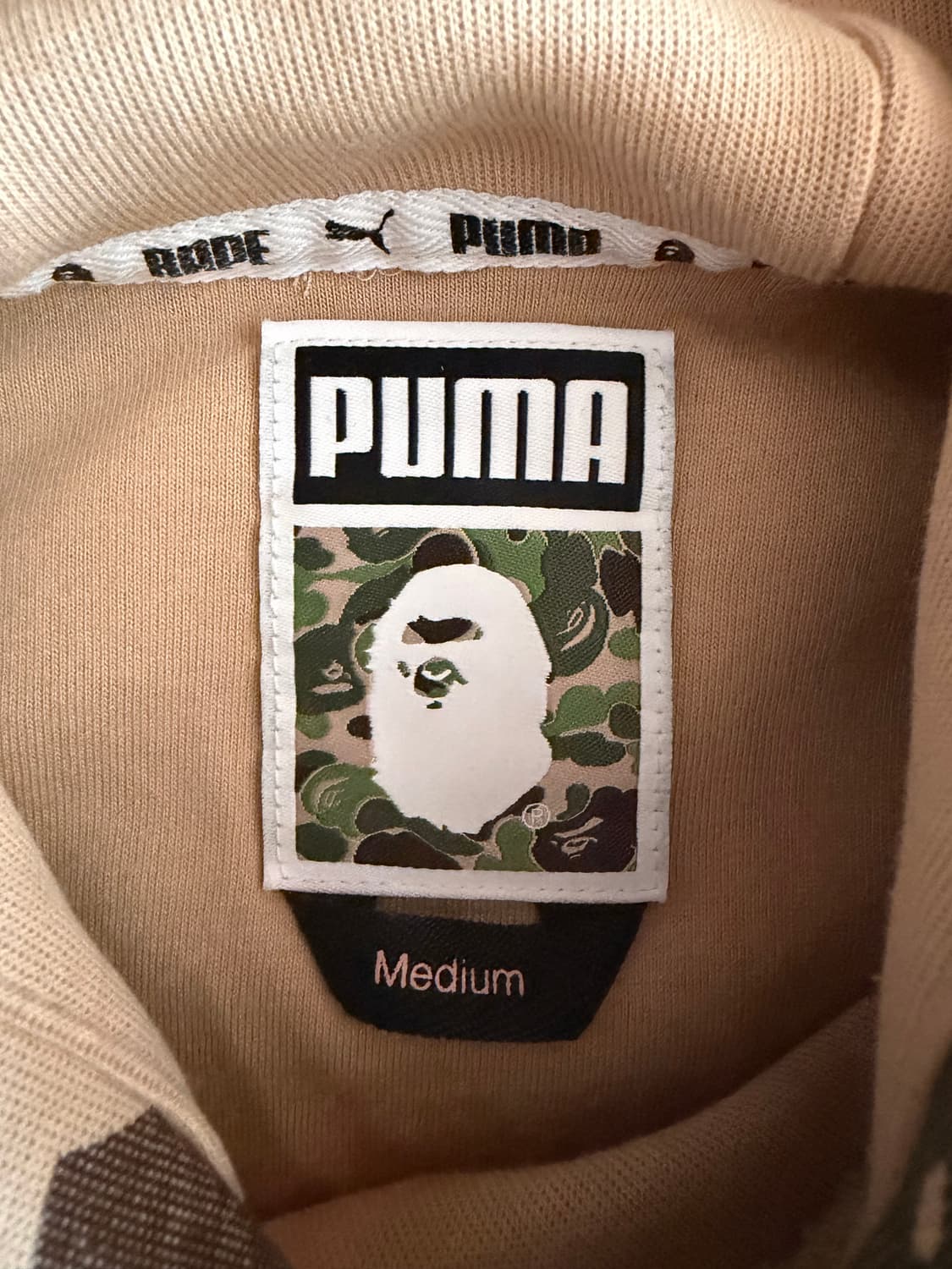 베이프 Bape 푸마 콜라보 후드 티셔츠 상품이미지2