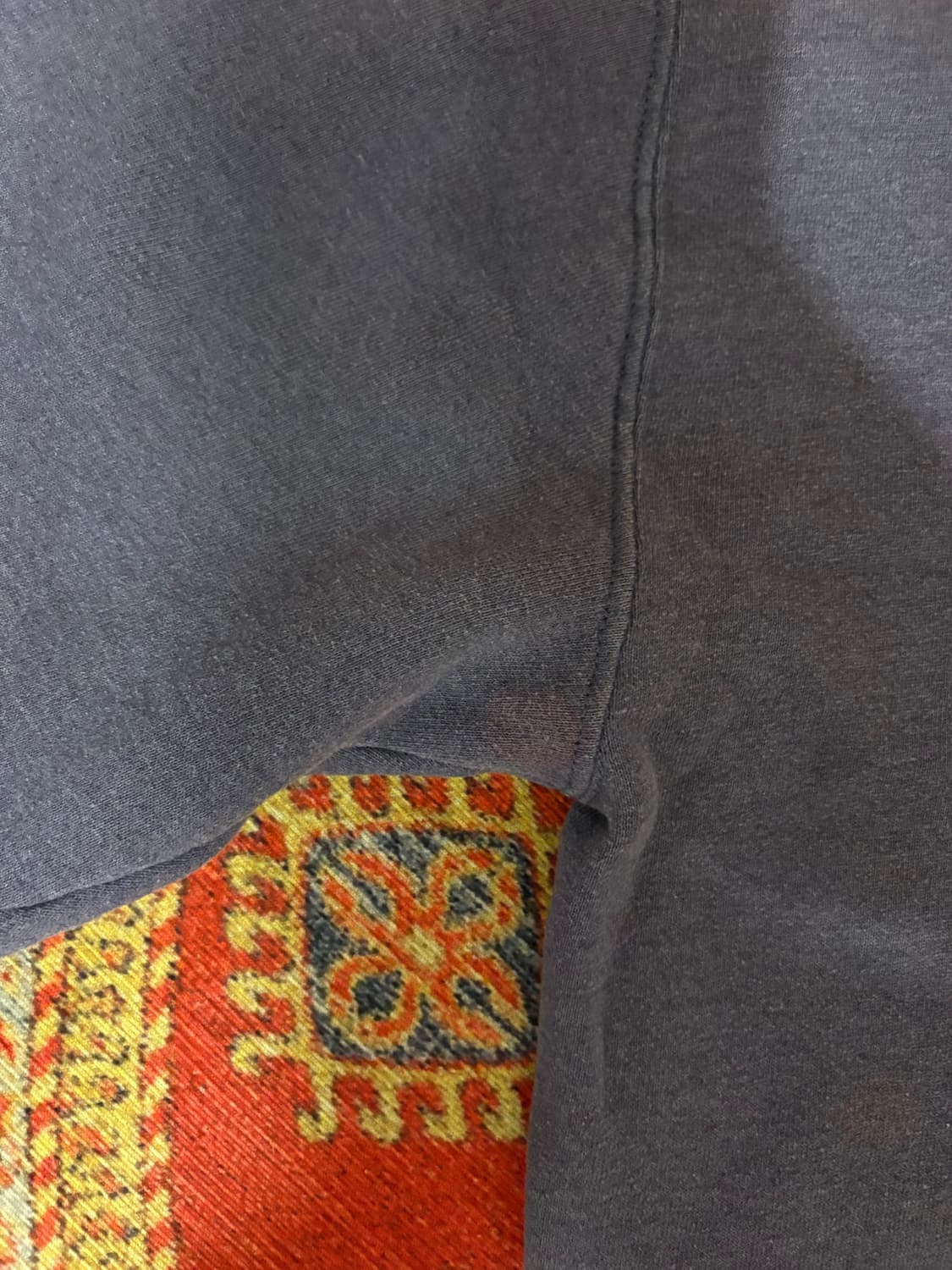 90s 러셀 빈티지 퍼플 페이딩 스웻셔츠 2xl 상품이미지4