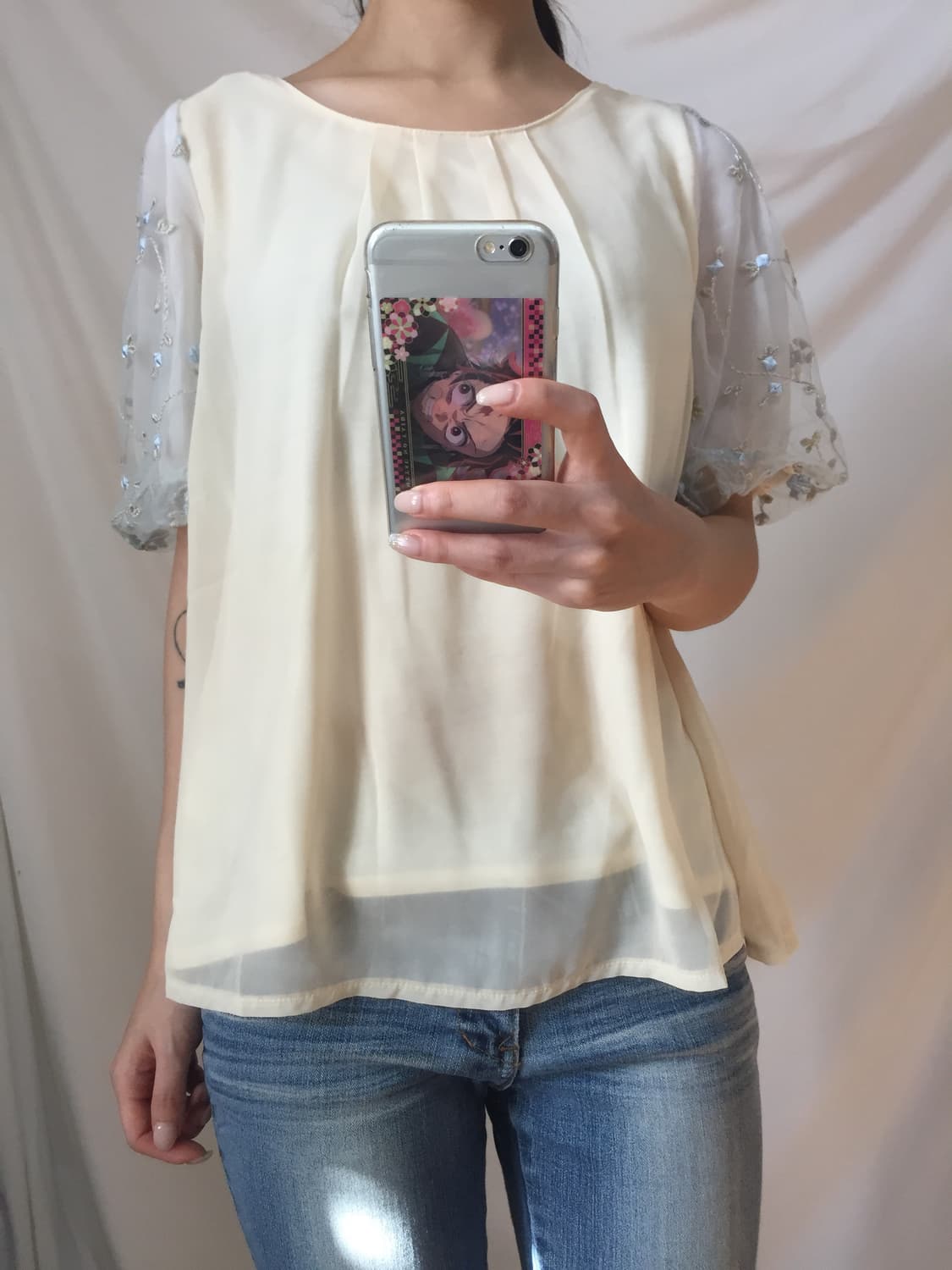 엑시즈팜 꽃 블라우스 상품이미지7