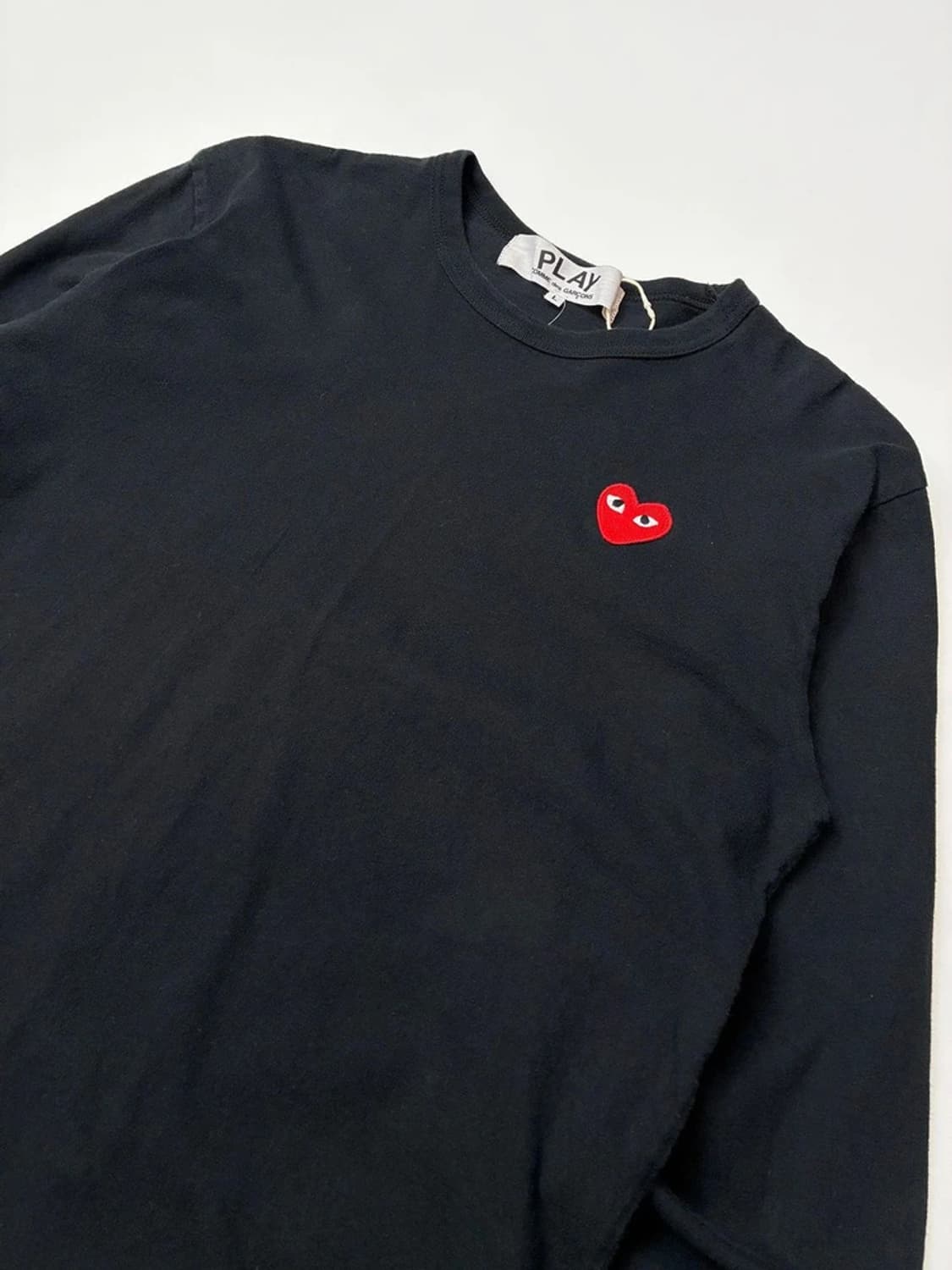 꼼데가르송 레드와펜 베이직 롱 슬리브 PN5167 상품이미지2