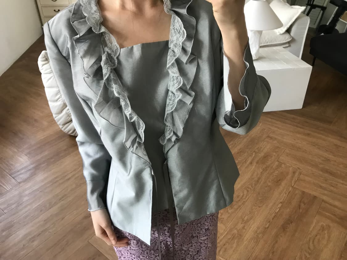 vintage lace blouse 상품이미지5