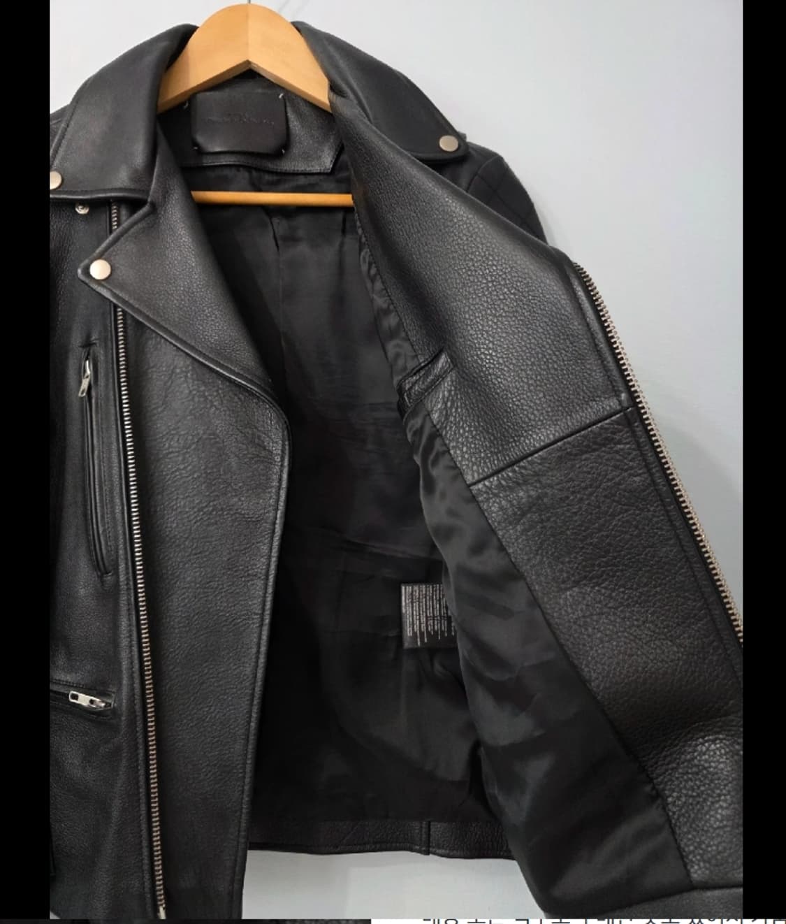 비바스튜디오 가죽 라이더 자켓 남90 여55반 상품이미지5