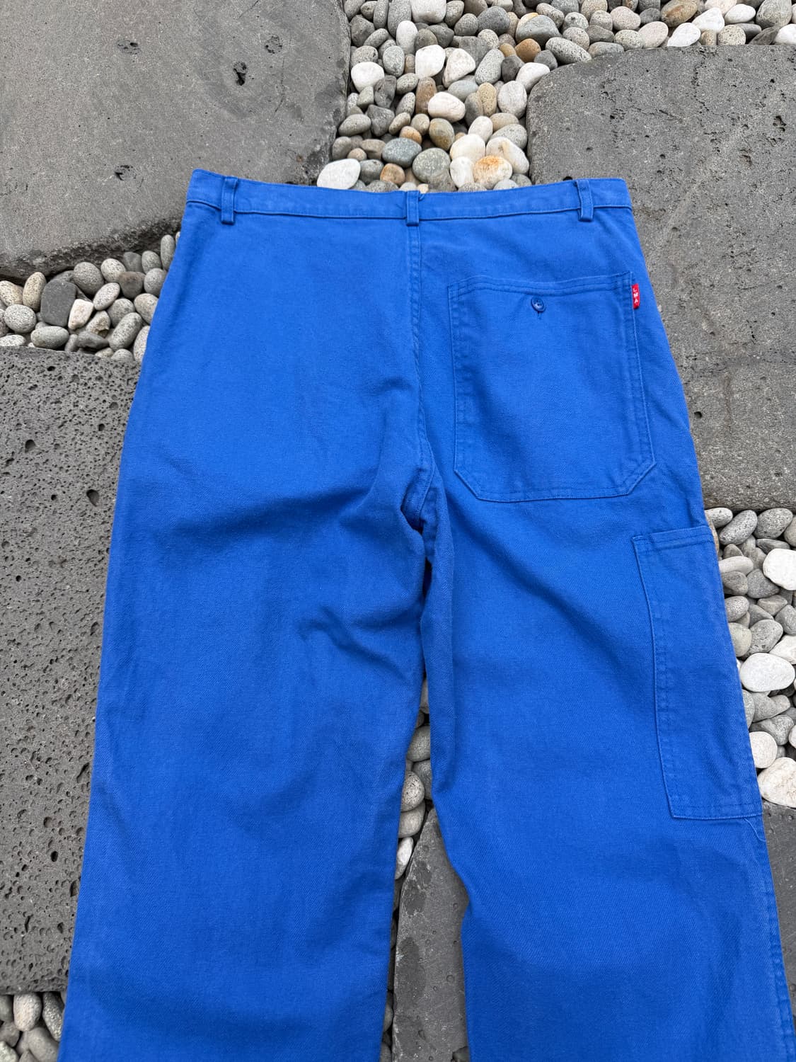 1990s LMA WASHED BLUE FRENCH 빈티지 프렌치워크팬츠 상품이미지6