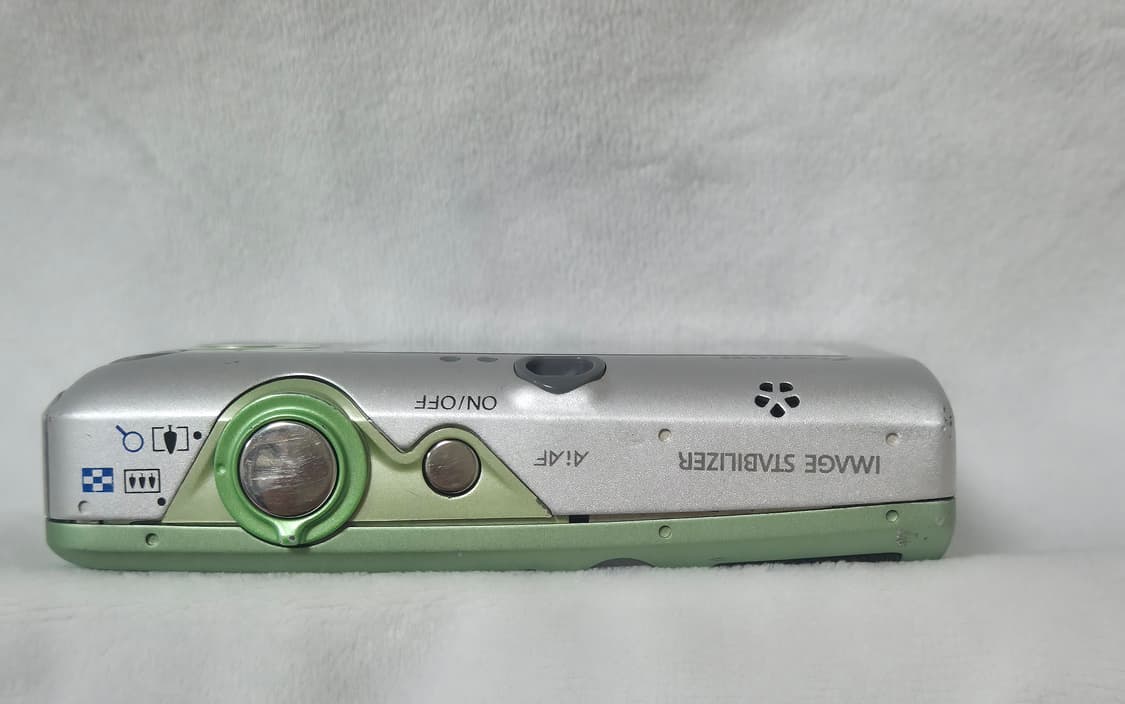 빈티지 디카) 캐논 익서스95 그린 파워샷 판매 상품이미지5