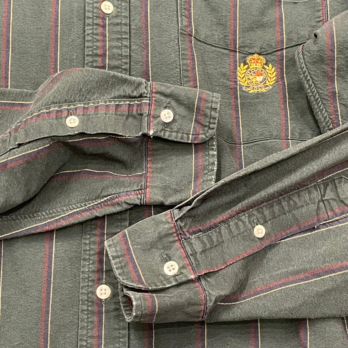 (L) POLO 폴로 랄프로렌 스트라이프 셔츠 상품이미지4