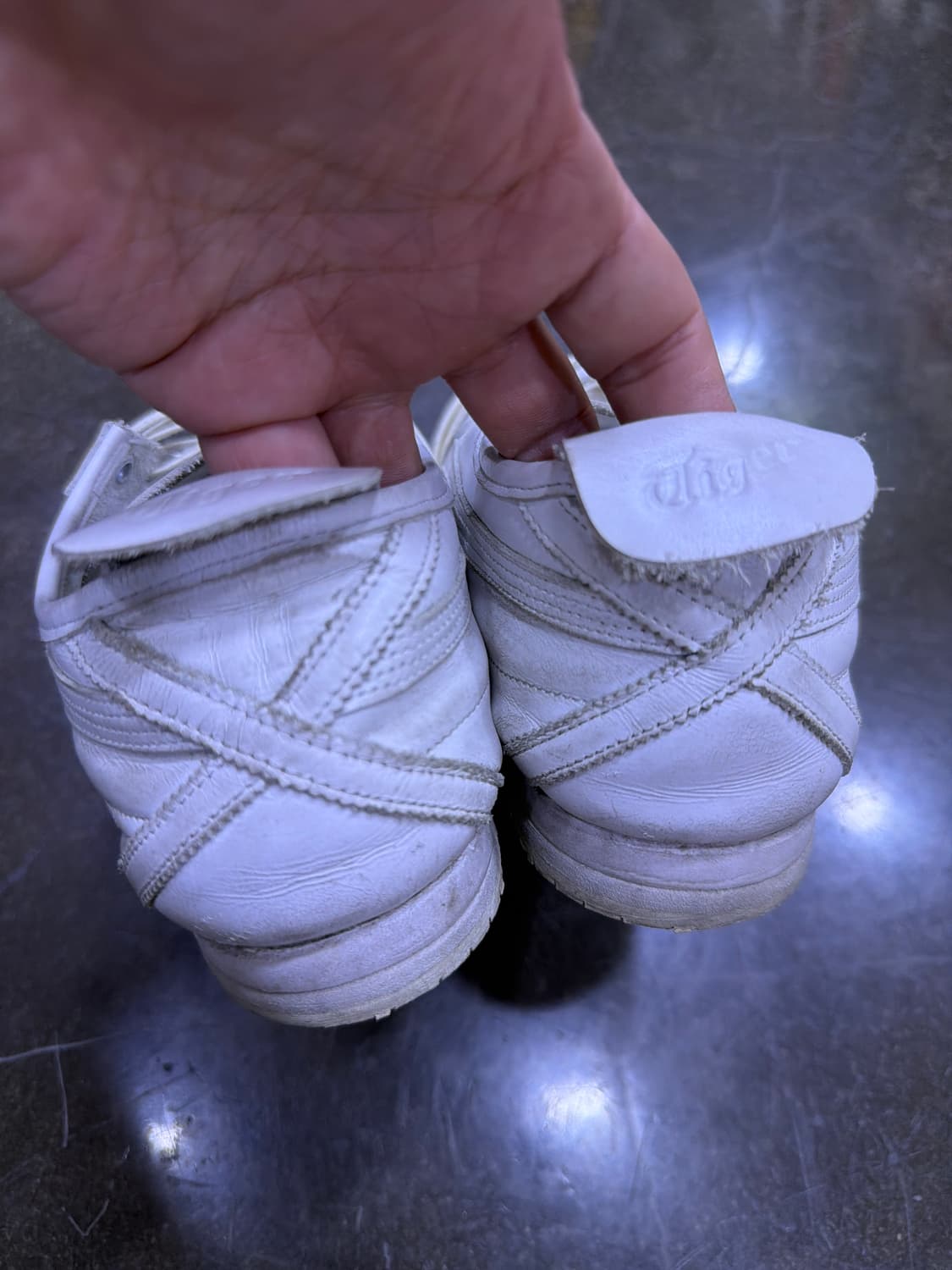 오니츠카타이거 멕시코66 SD 화이트 스니커즈 255 상품이미지7