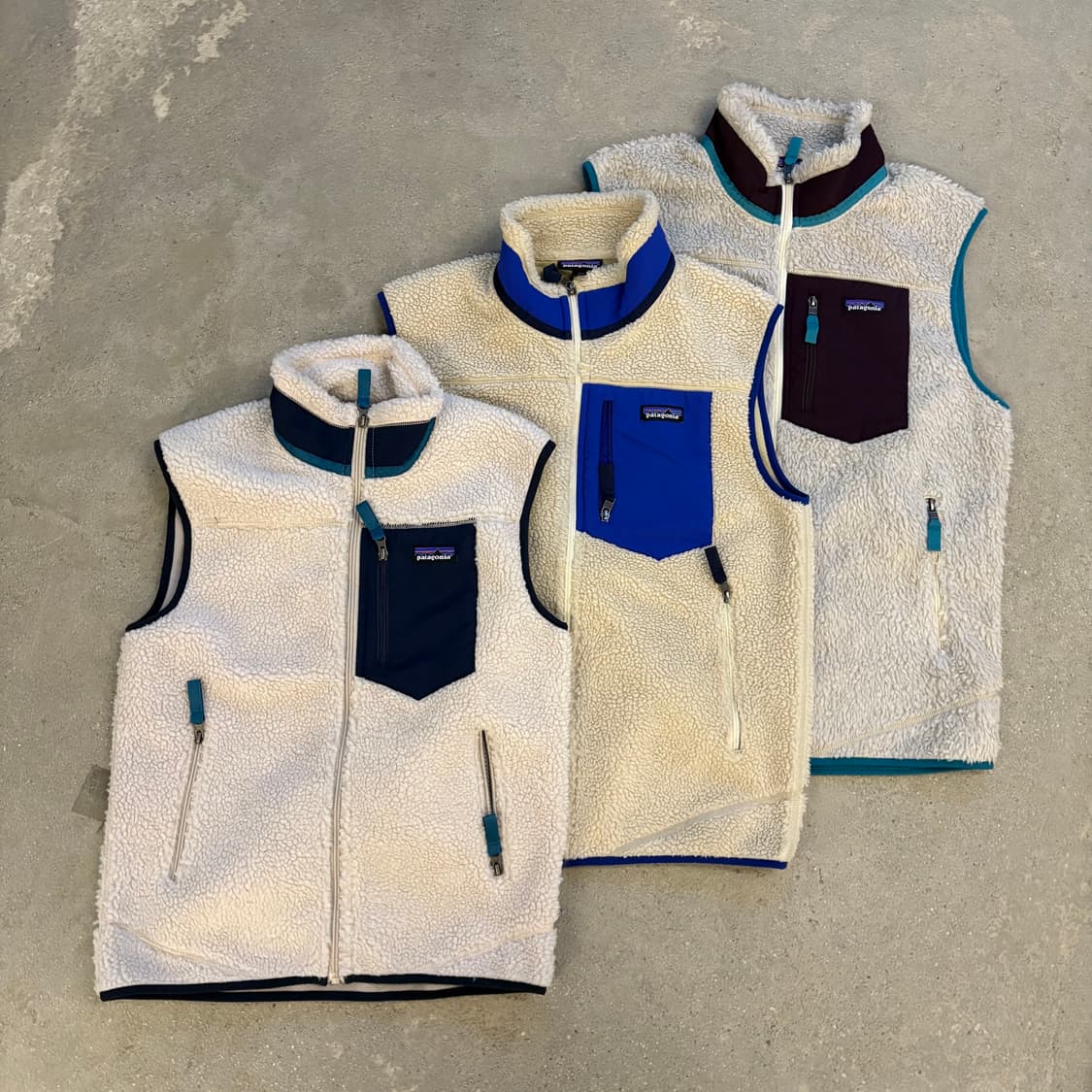 파타고니아 내츄럴/네이비 클래식 레트로 X 베스트 상품이미지7