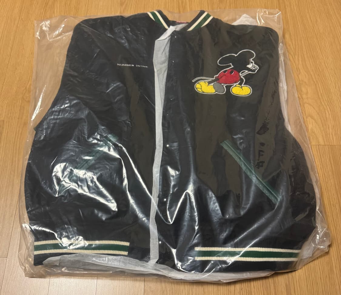 슈프림 x 넘버나인 미키 바시티 자켓 L 상품이미지1