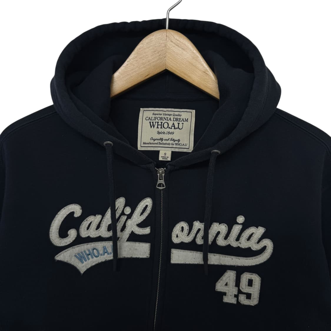 후아유 아치로고 후드집업 상품이미지2