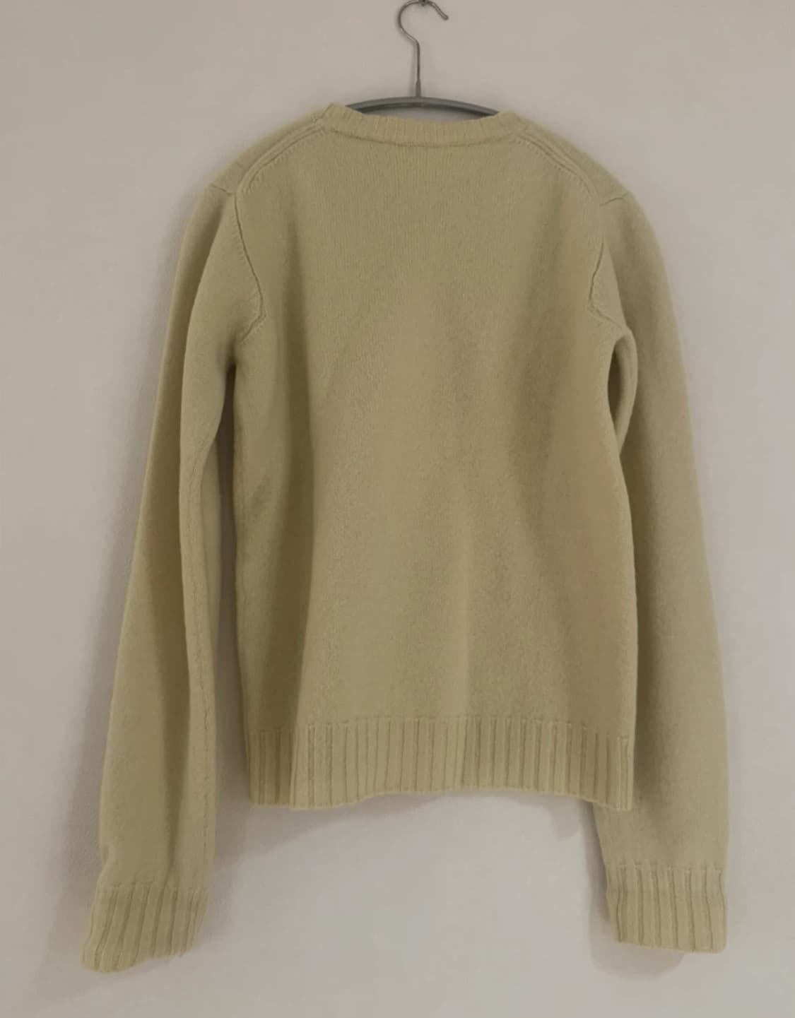 Jilsander 질샌더 울 니트 연두 상품이미지4