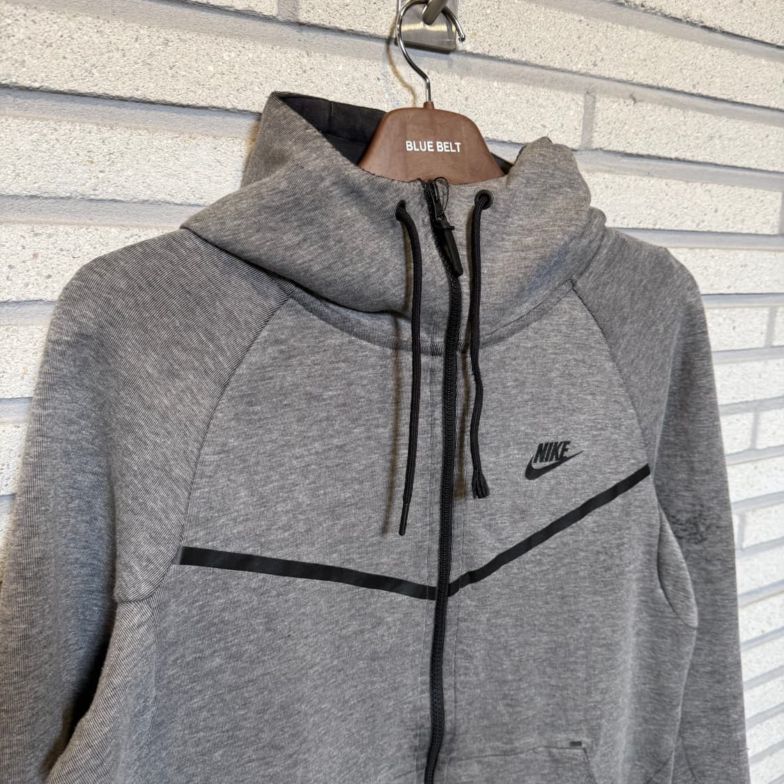 나이키 테크플리스 후드집업 그레이 컬러 상품이미지3