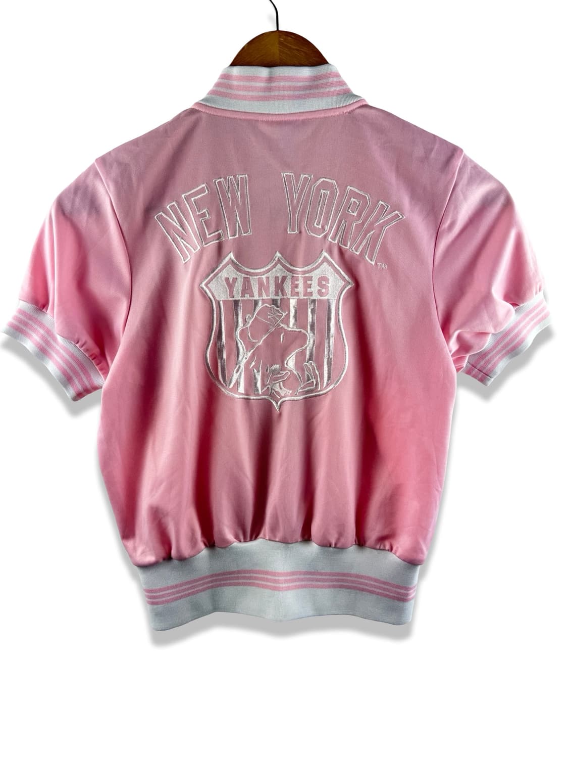 MLB양키즈 핑크 반팔 자켓2798 상품이미지2