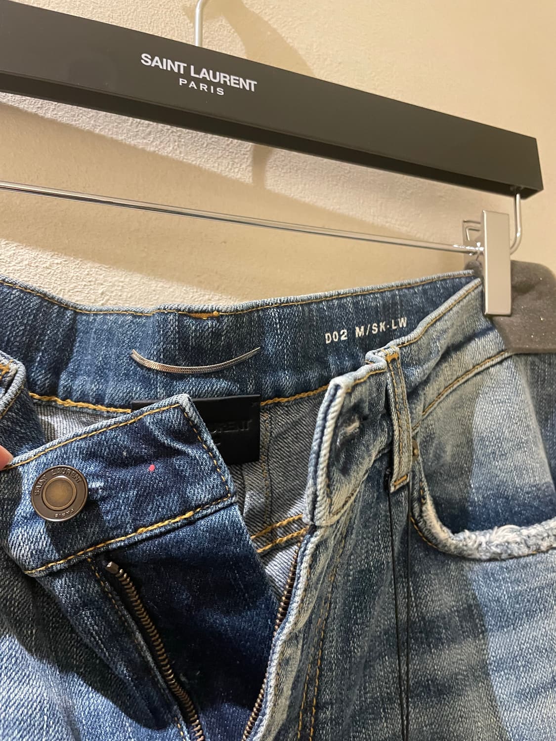 생노랑 청바지 상품이미지5