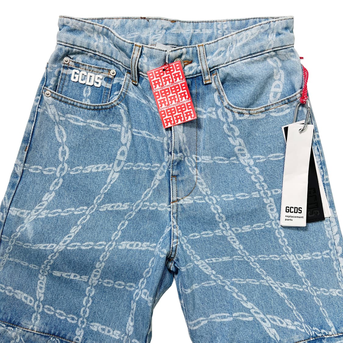 GCDS 블루 체인 포켓 데님 (30) 상품이미지3