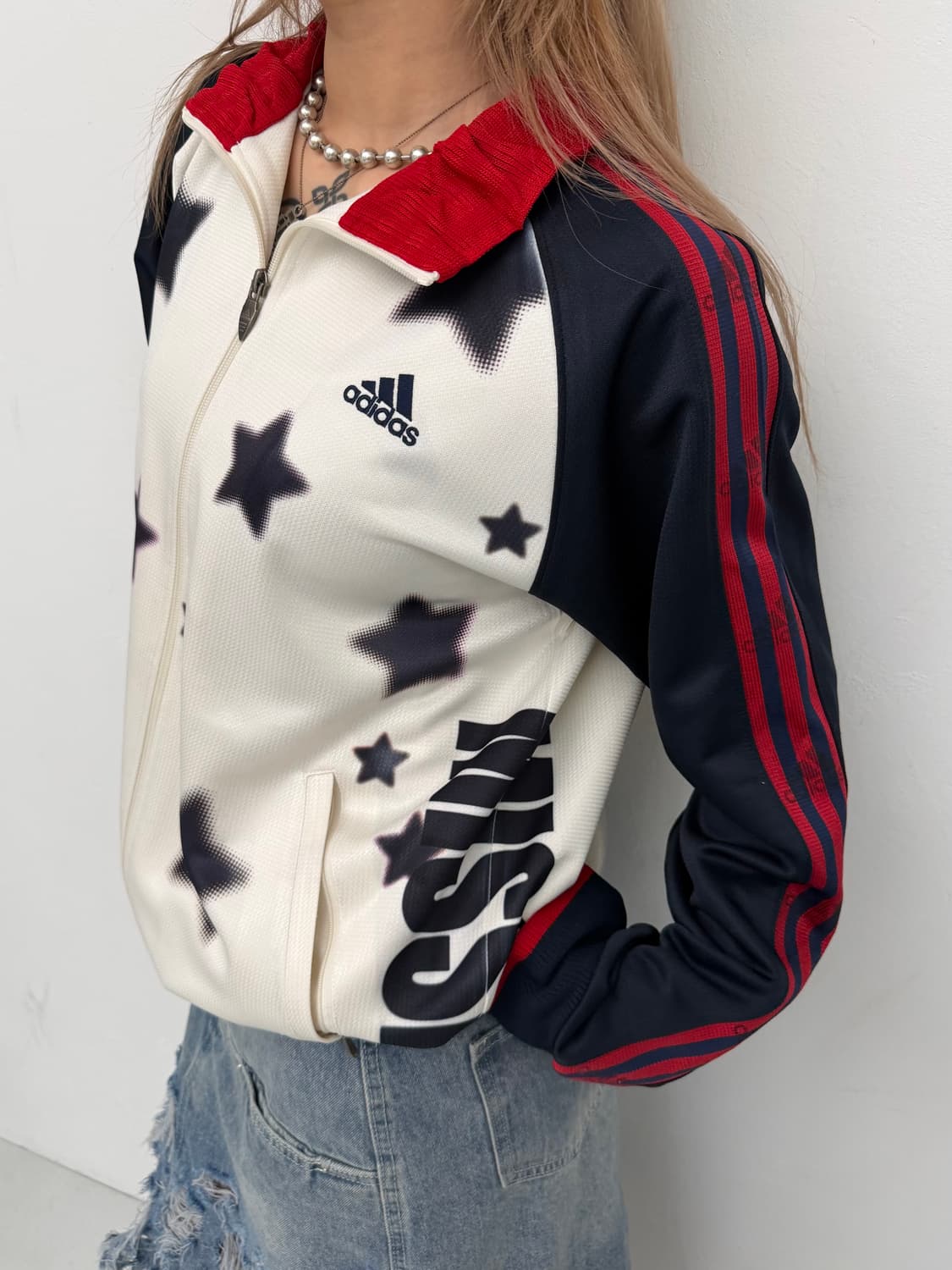 아디다스 y2k 프린팅 져지 상품이미지6