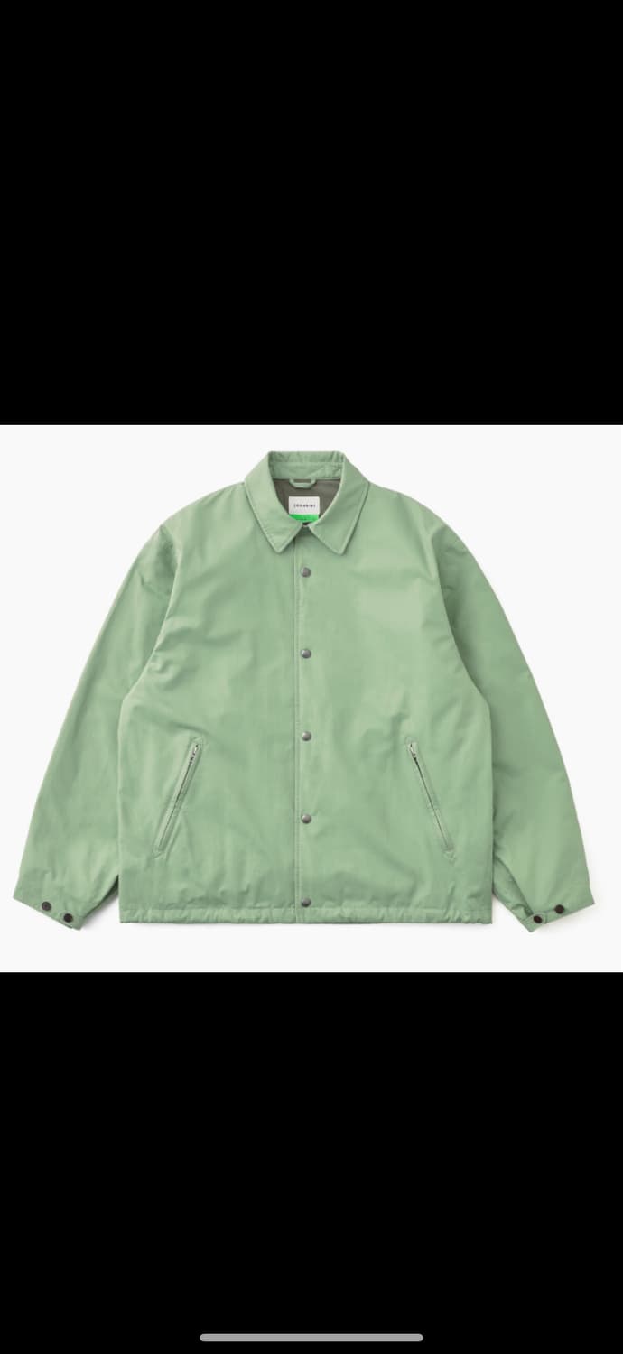 카키스 매니저 자켓 (코치자켓) 라이트 그린 4사이즈 상품이미지2