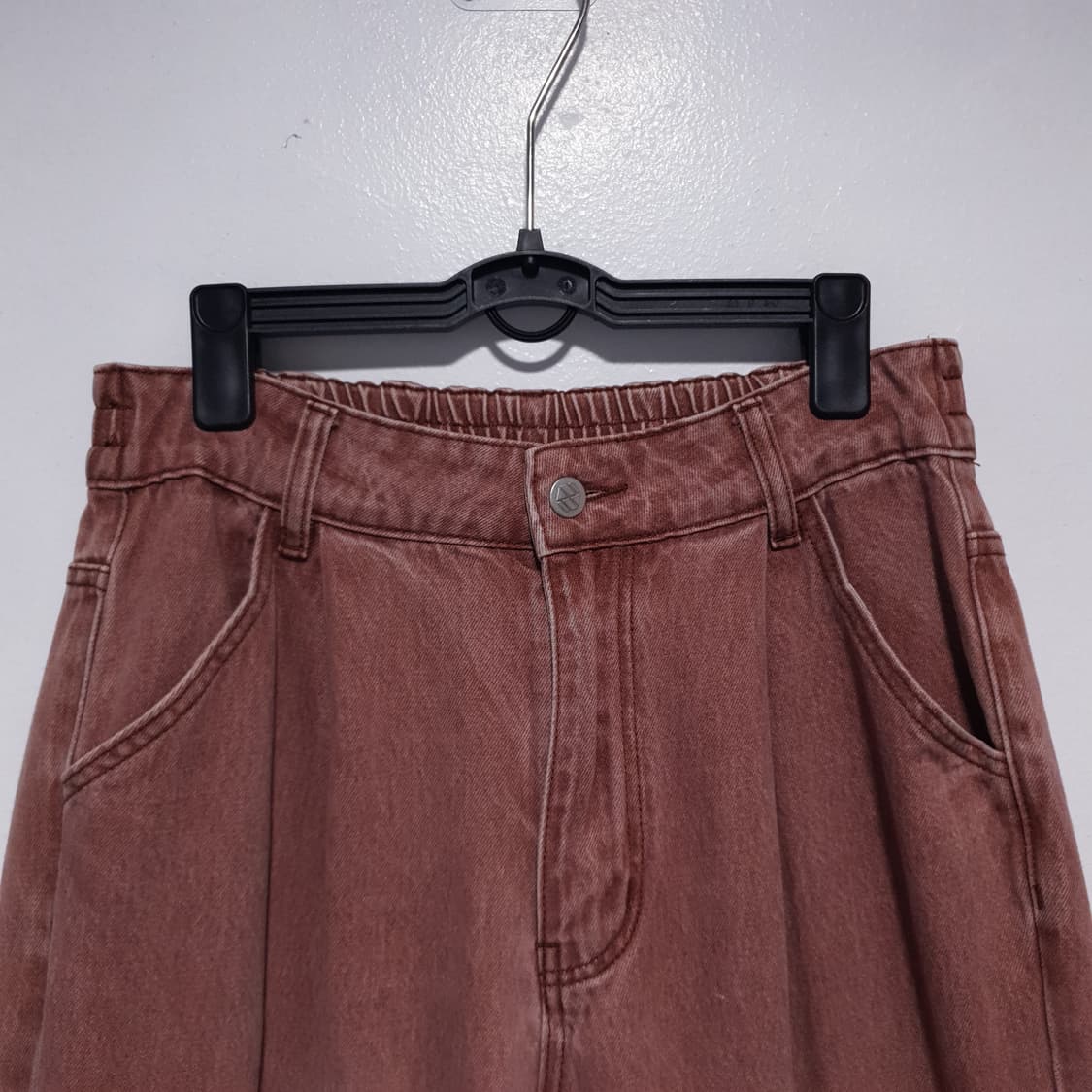 엑스톤즈 24ss XP138 파스텔 데님 카고 팬츠 핑크 28-29인치 상품이미지3