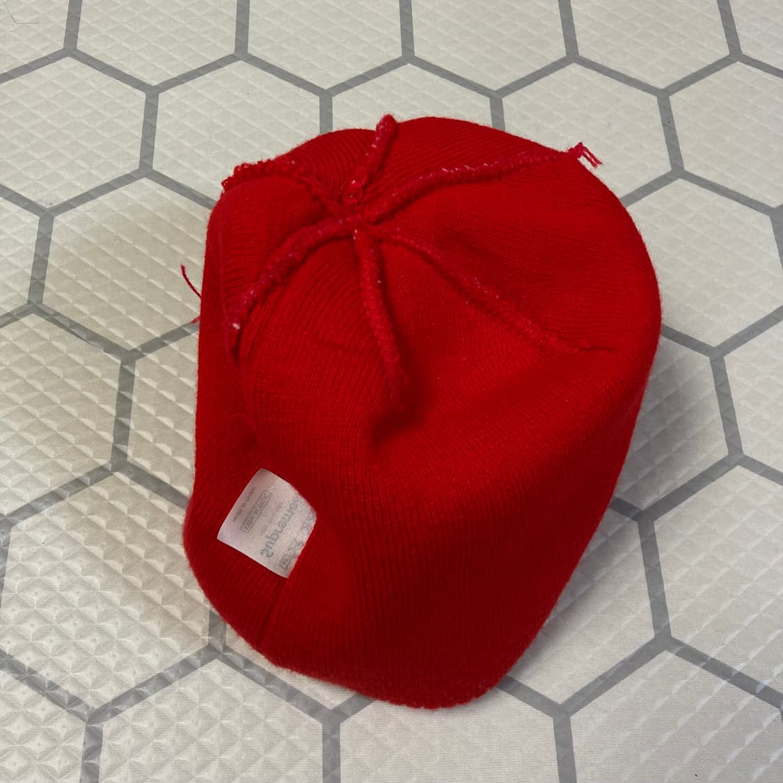 (os) 슈프림 07AW in god we Trust 비니 레드 상품이미지7