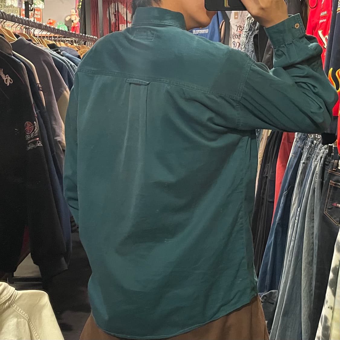 [IM] carhartt 칼하트 그린 긴팔셔츠 상품이미지5