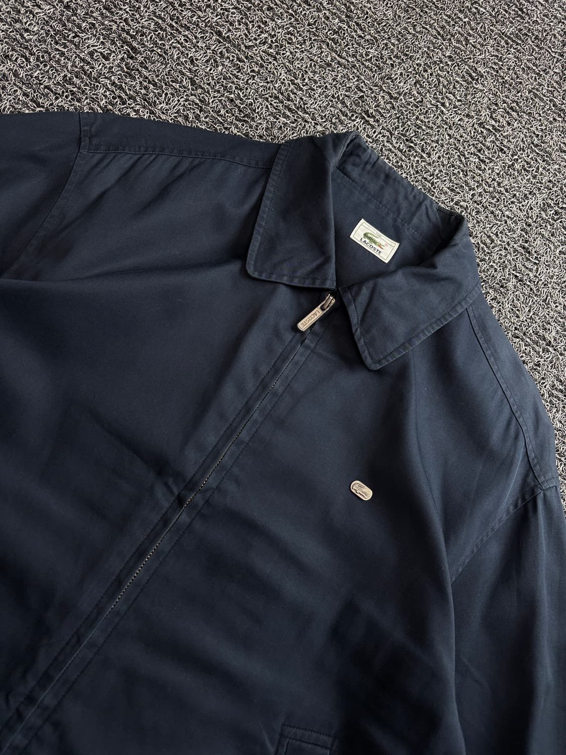 라코스테 아카이브 은장로고 블루종 자켓 4153 상품이미지3