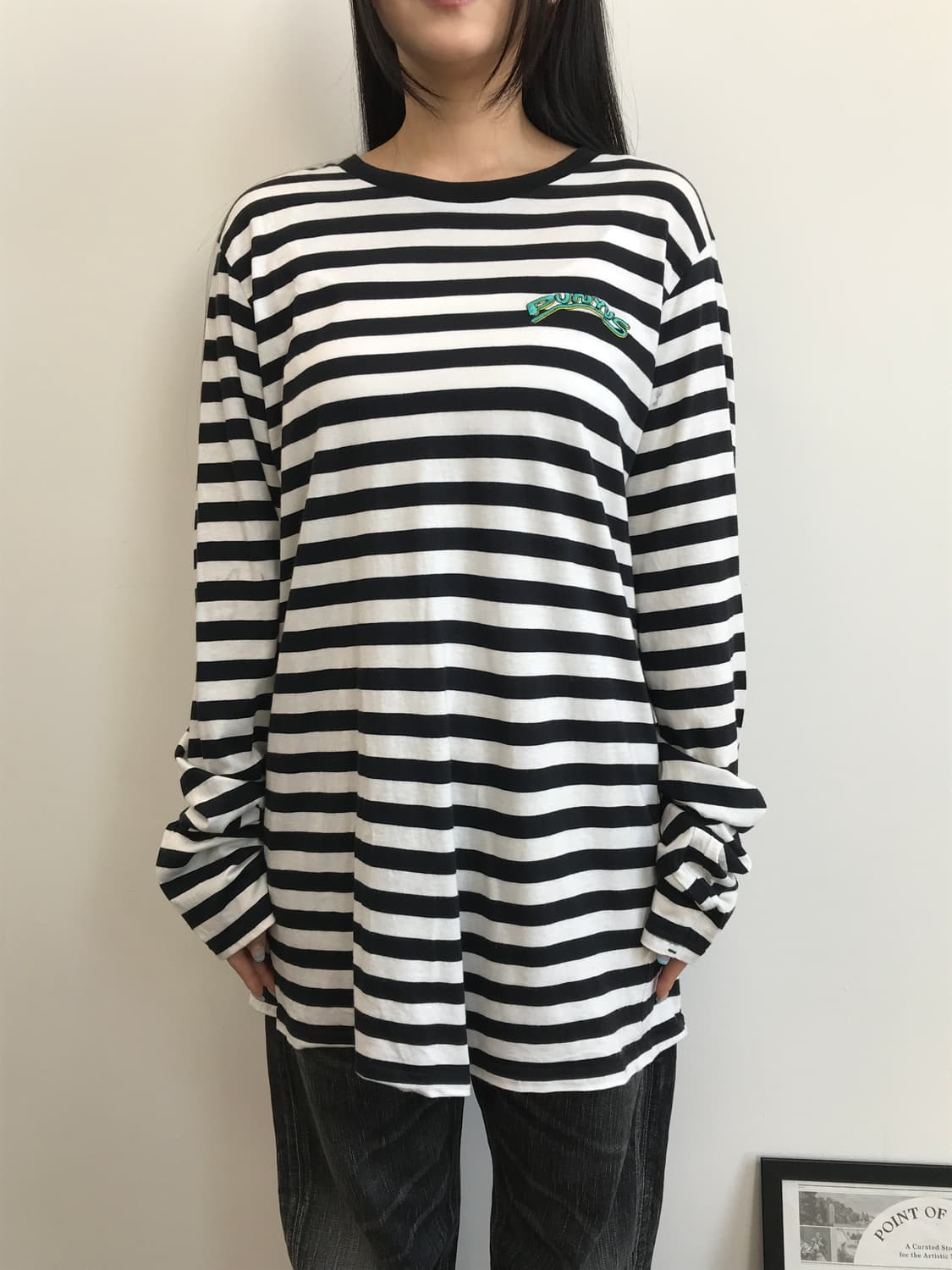 Punyus Stripe Long Sleeve Tee 상품이미지2