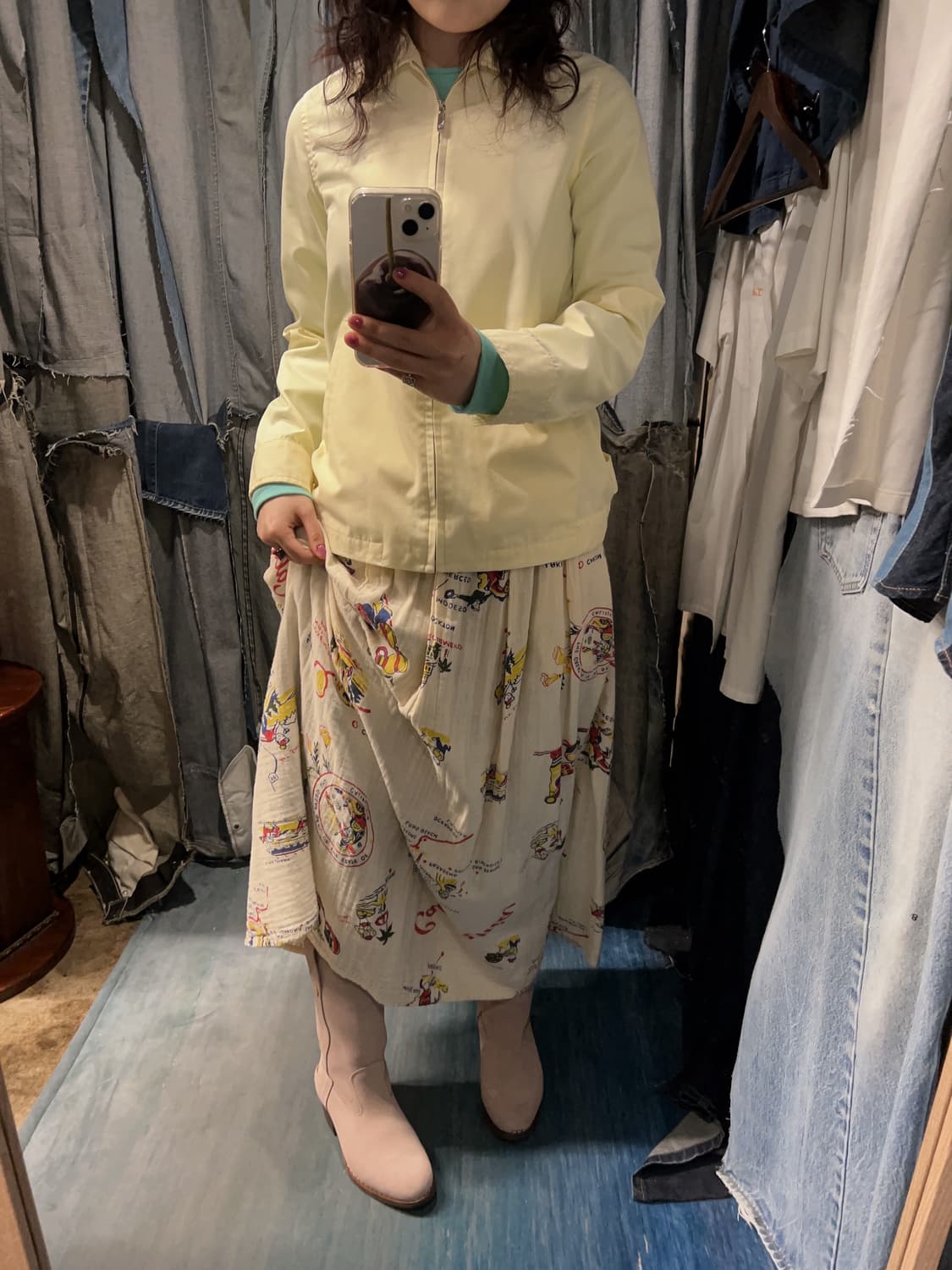 26-30 ) As rabbit California Print Skirt 상품이미지3