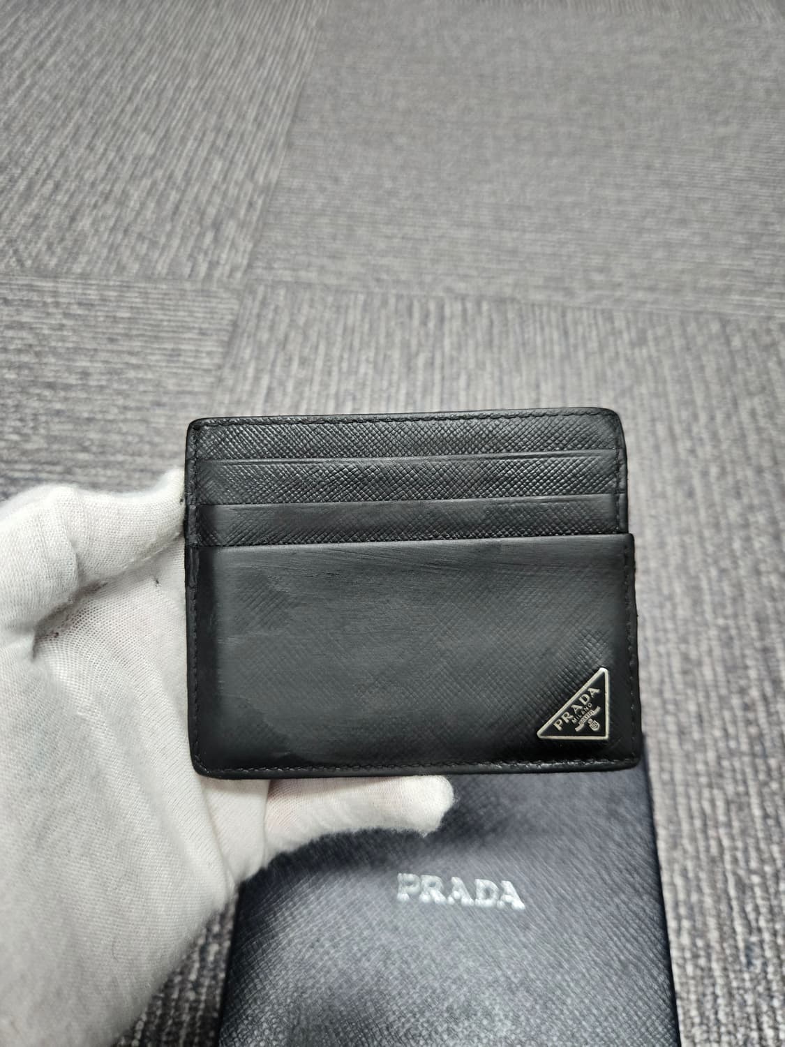 [정품][특가] 프라다 사피아노 카드지갑 상품이미지1