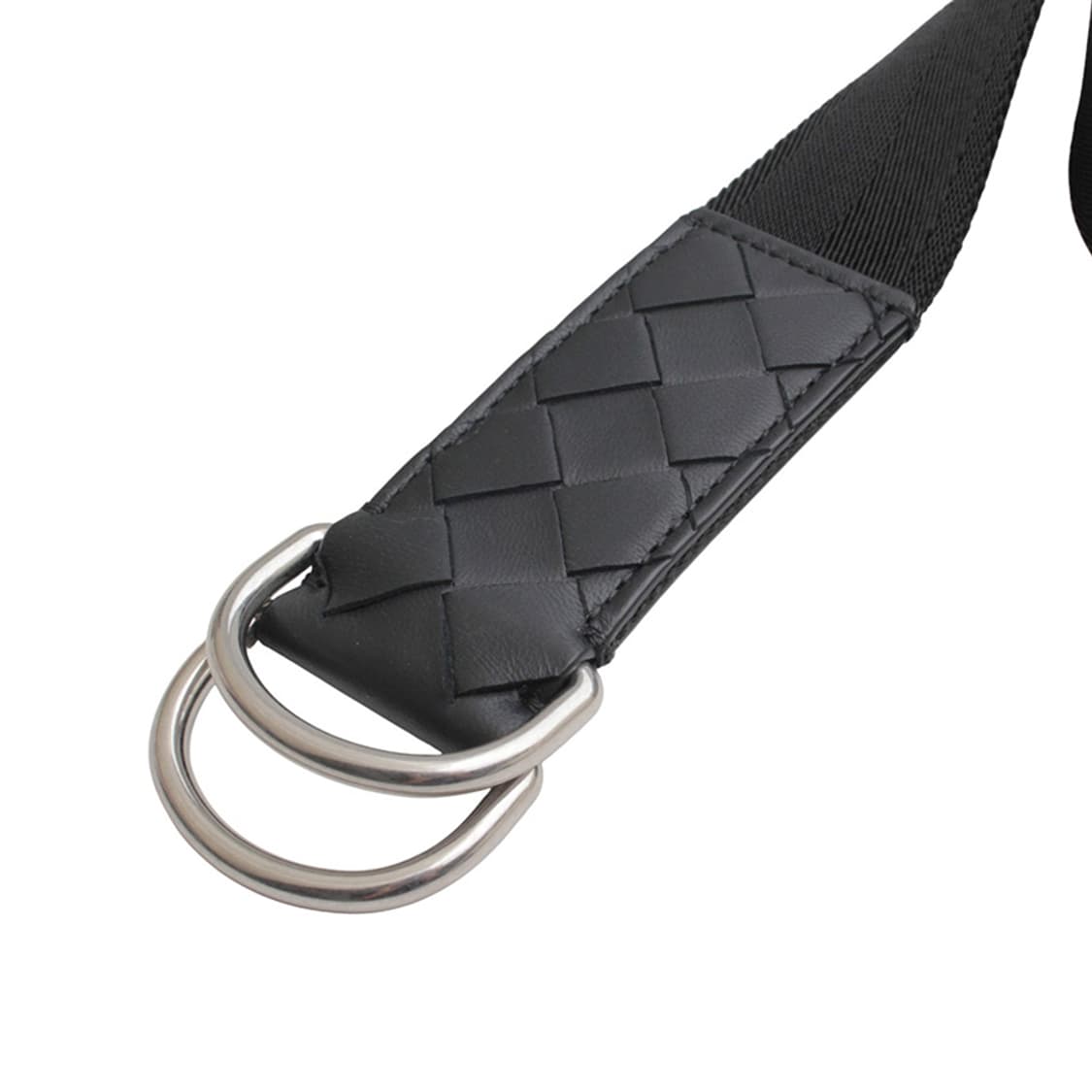 보테가베네타 블랙 위빙 D링 패브릭 벨트 상품이미지5