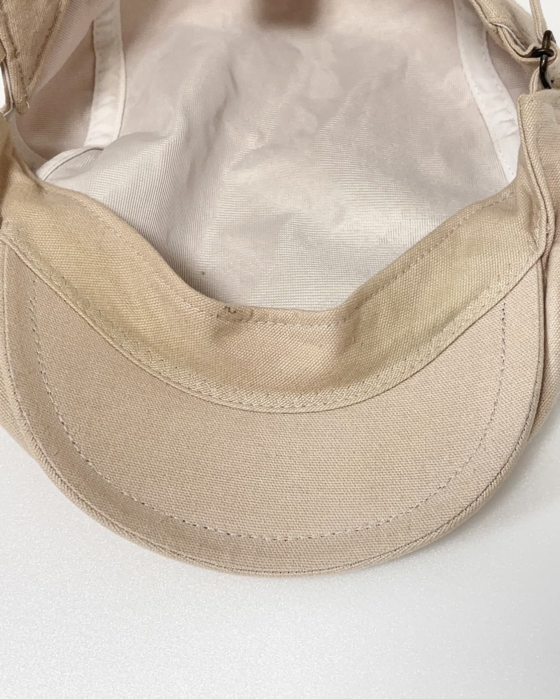 japan crocodile beige hunting cap 상품이미지7