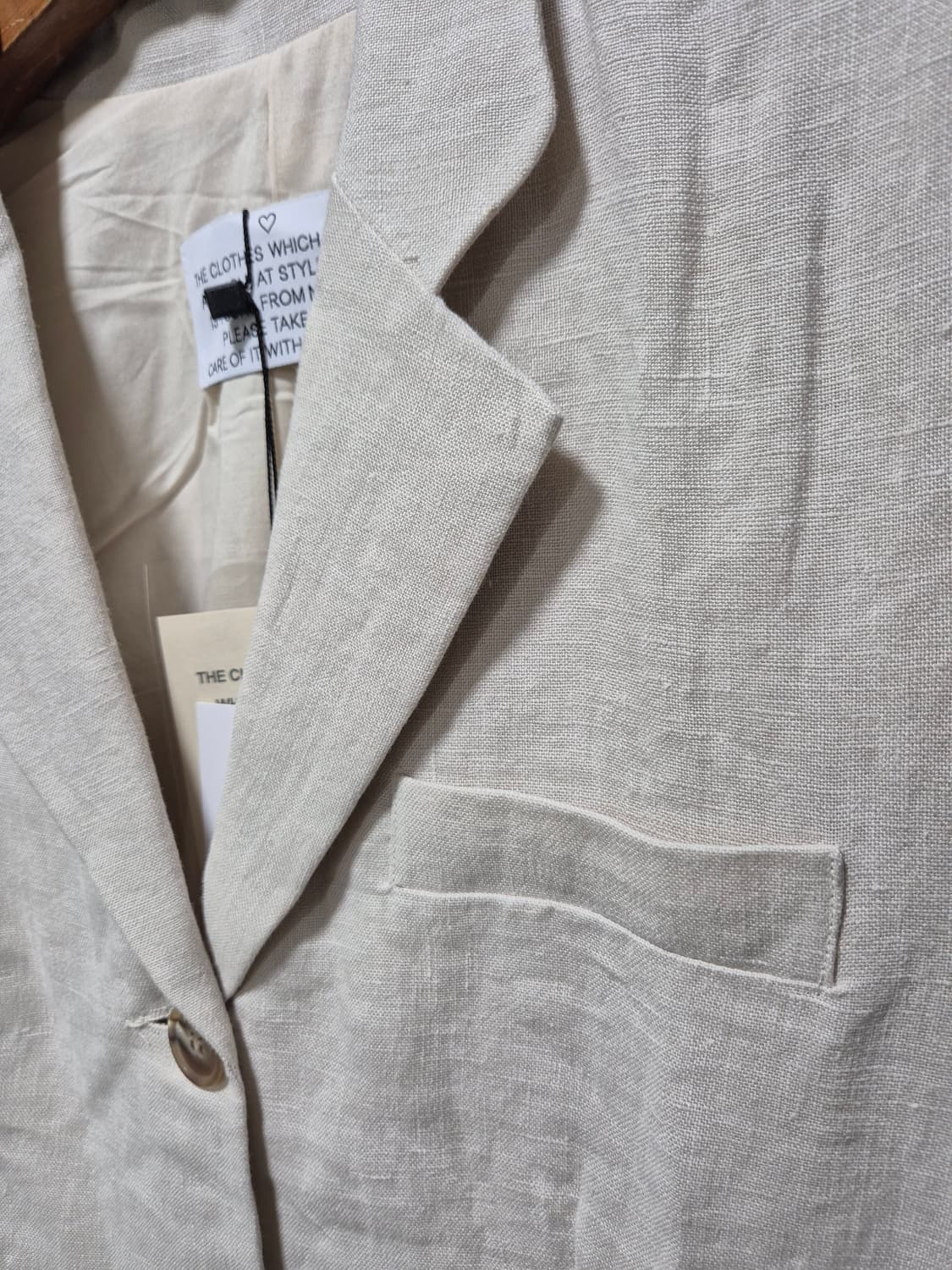 (타임세일)(새상품)스타일난다 린넨 반팔 점프수트 상품이미지4