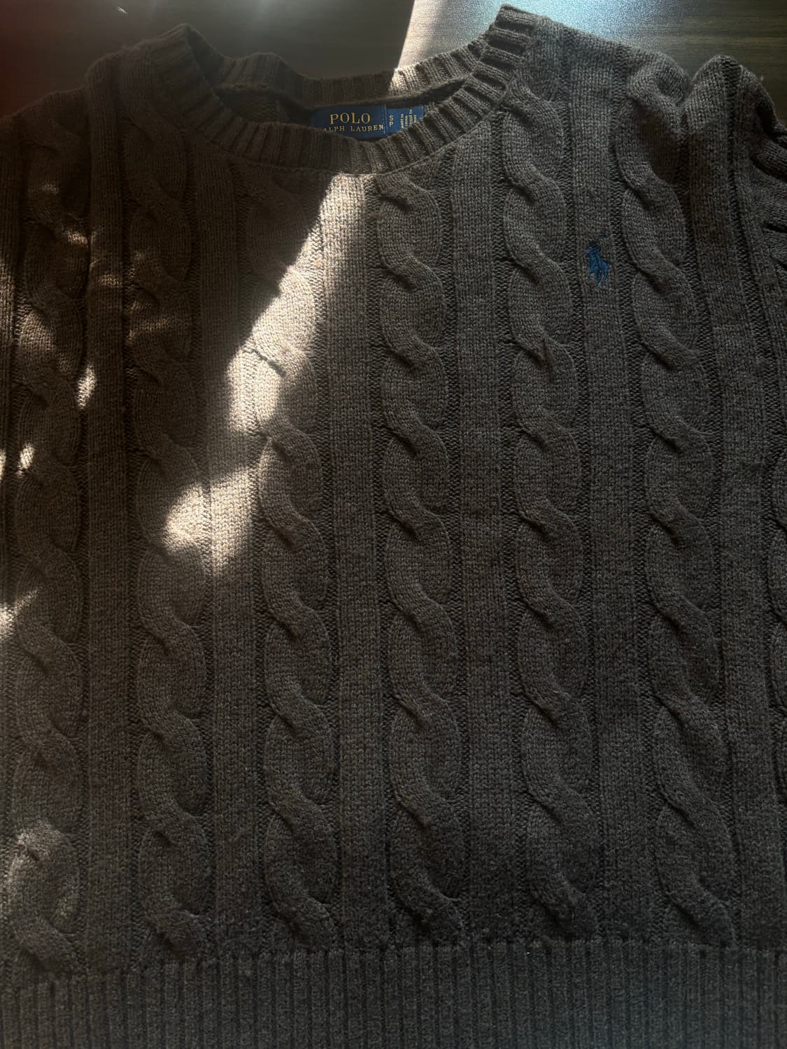 폴로 랄프로렌 브라운니트 상품이미지1