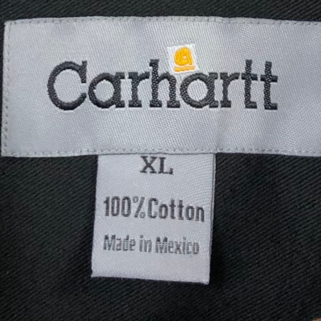 Xxl 칼하트 블랙 워크 셔츠 상품이미지3