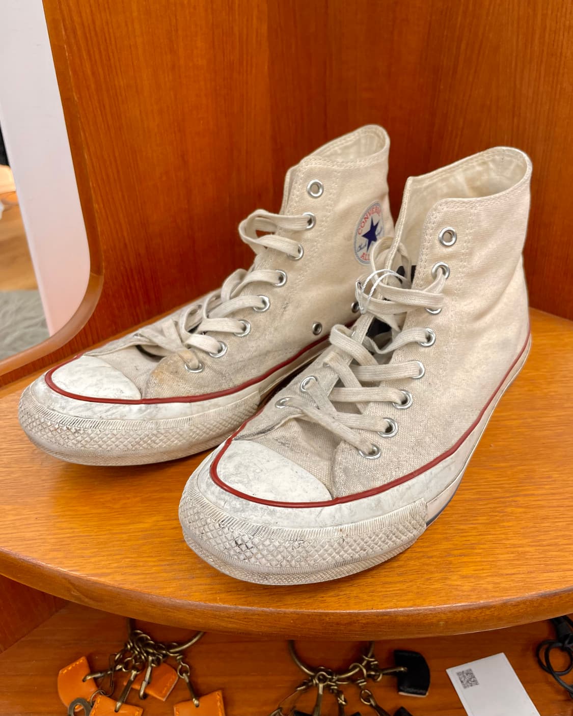 [275] 컨버스 어딕트 척테일러 하이 파치먼트 스니커즈 상품이미지4