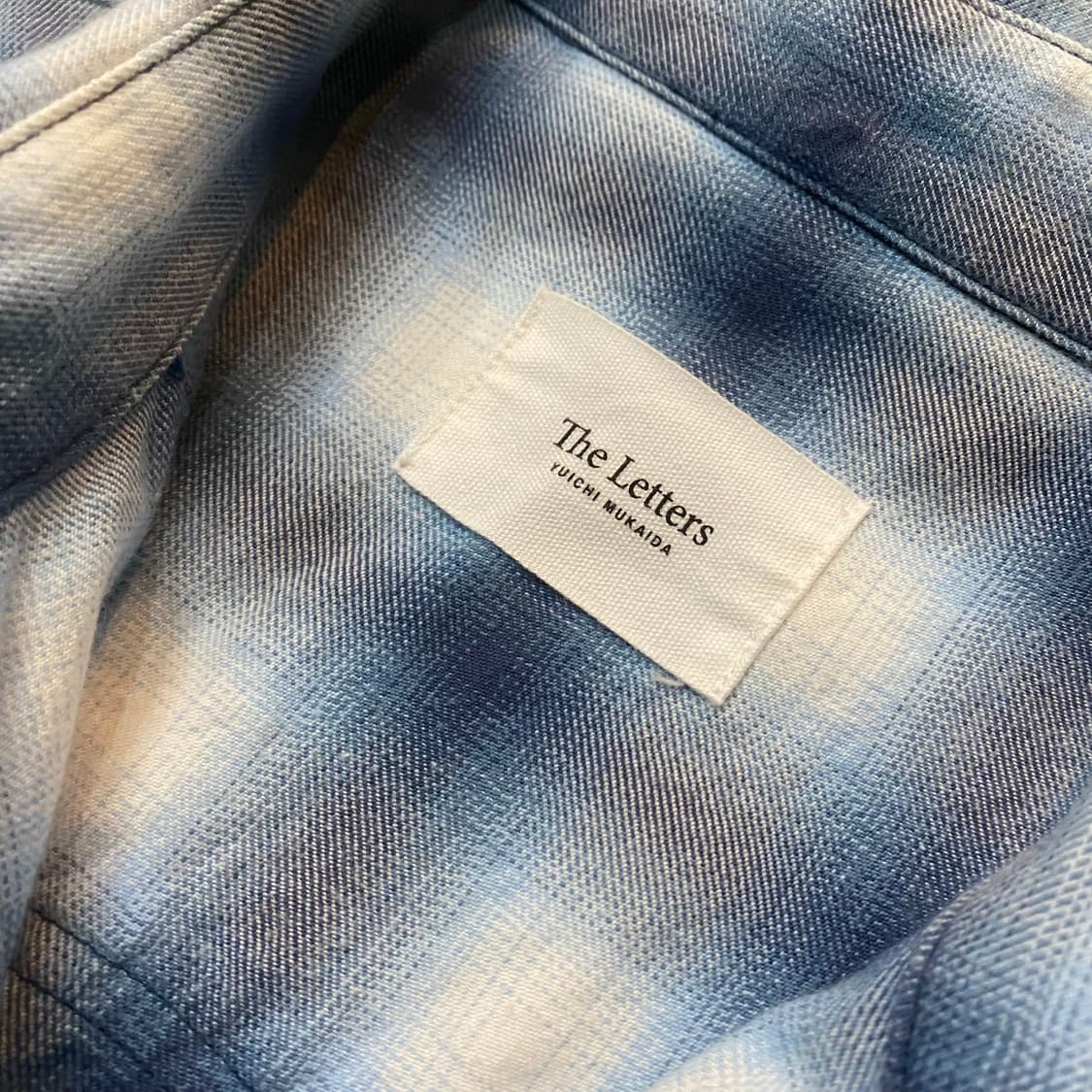 (M) The Letters 데미지 웨스턴 플라넬 셔츠 상품이미지6