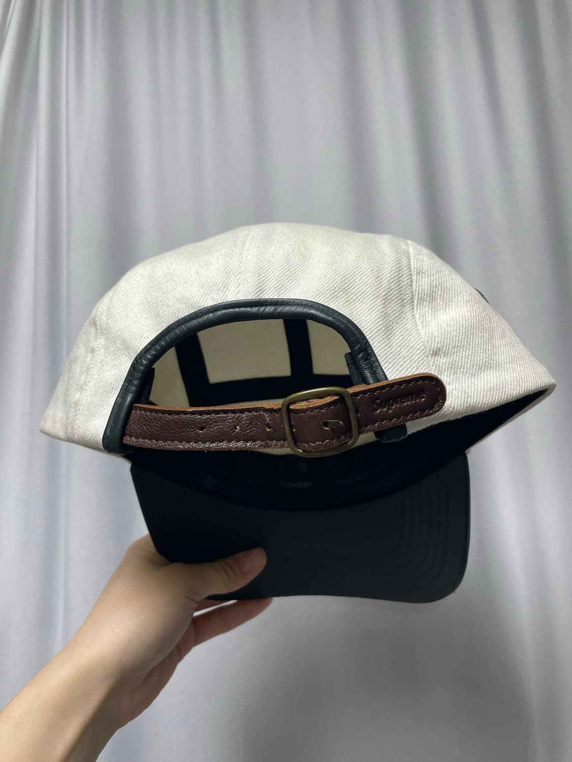 슈프림 배색 캠프캡  상품이미지3